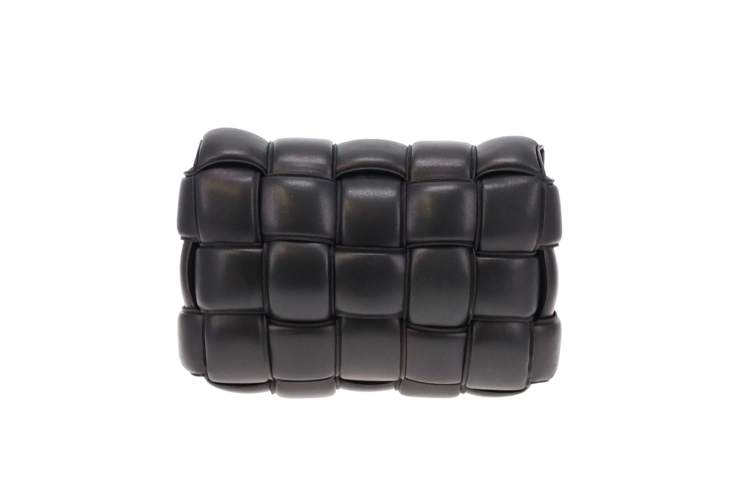 Bottega Veneta Black Padded Cassette Intrecciato Leather - Image 6