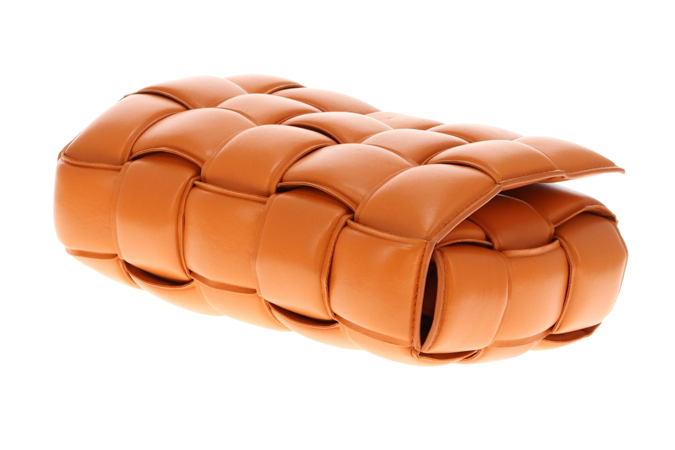 Bottega Veneta Clay Nappa Leather Maxi Weave Padded Cassette - Image 12