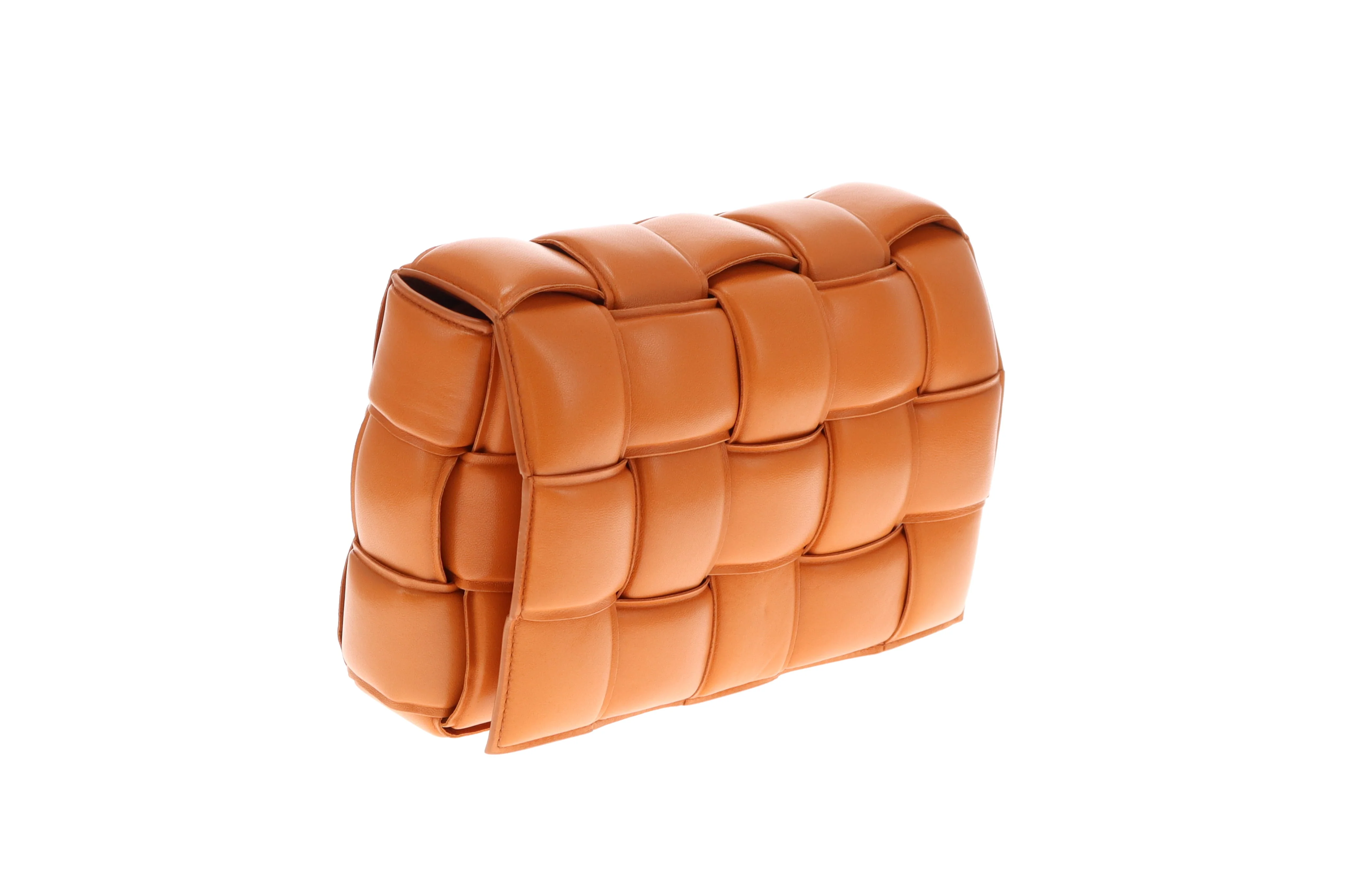 Bottega Veneta Clay Nappa Leather Maxi Weave Padded Cassette - Image 4
