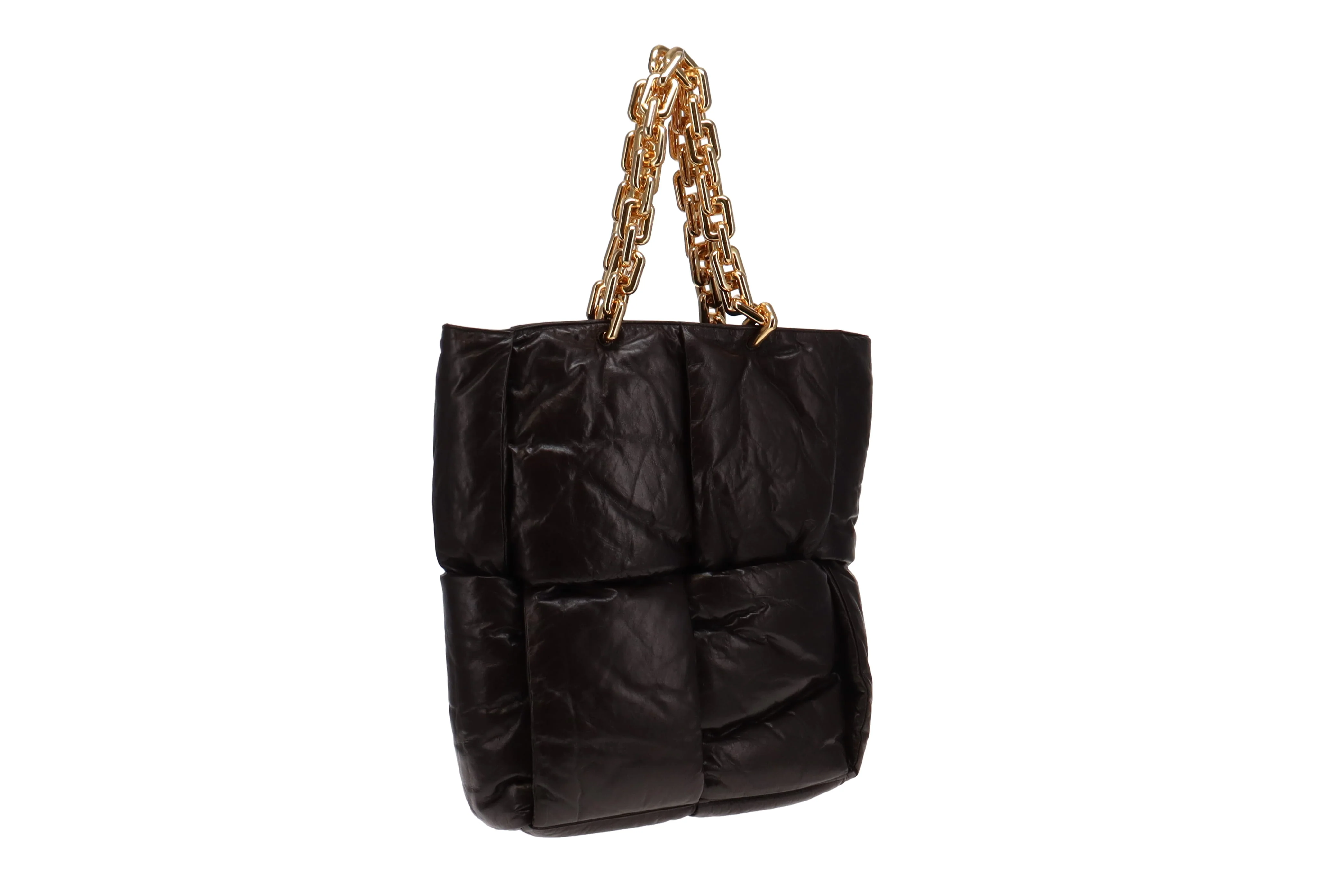 Bottega Veneta Fondant Leather Padded Chain Tote Bag - Image 3