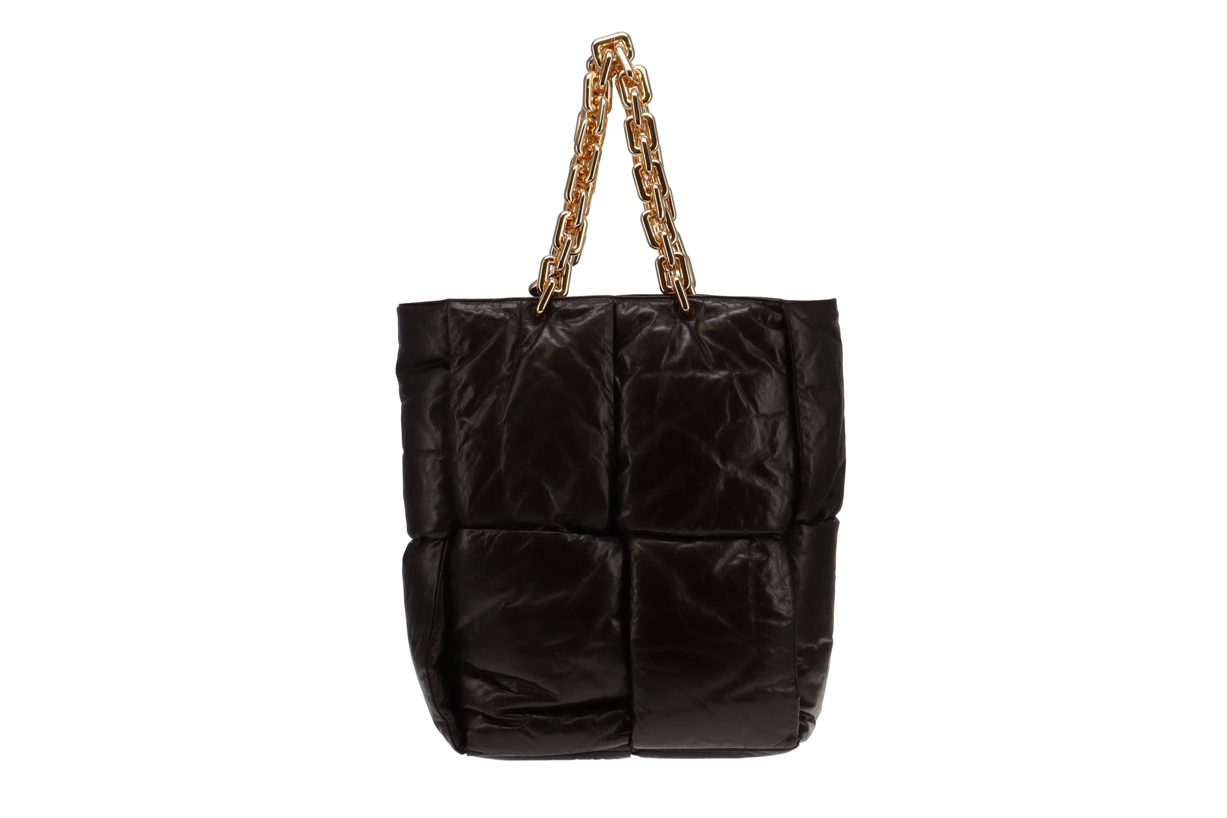 Bottega Veneta Fondant Leather Padded Chain Tote Bag - Image 5