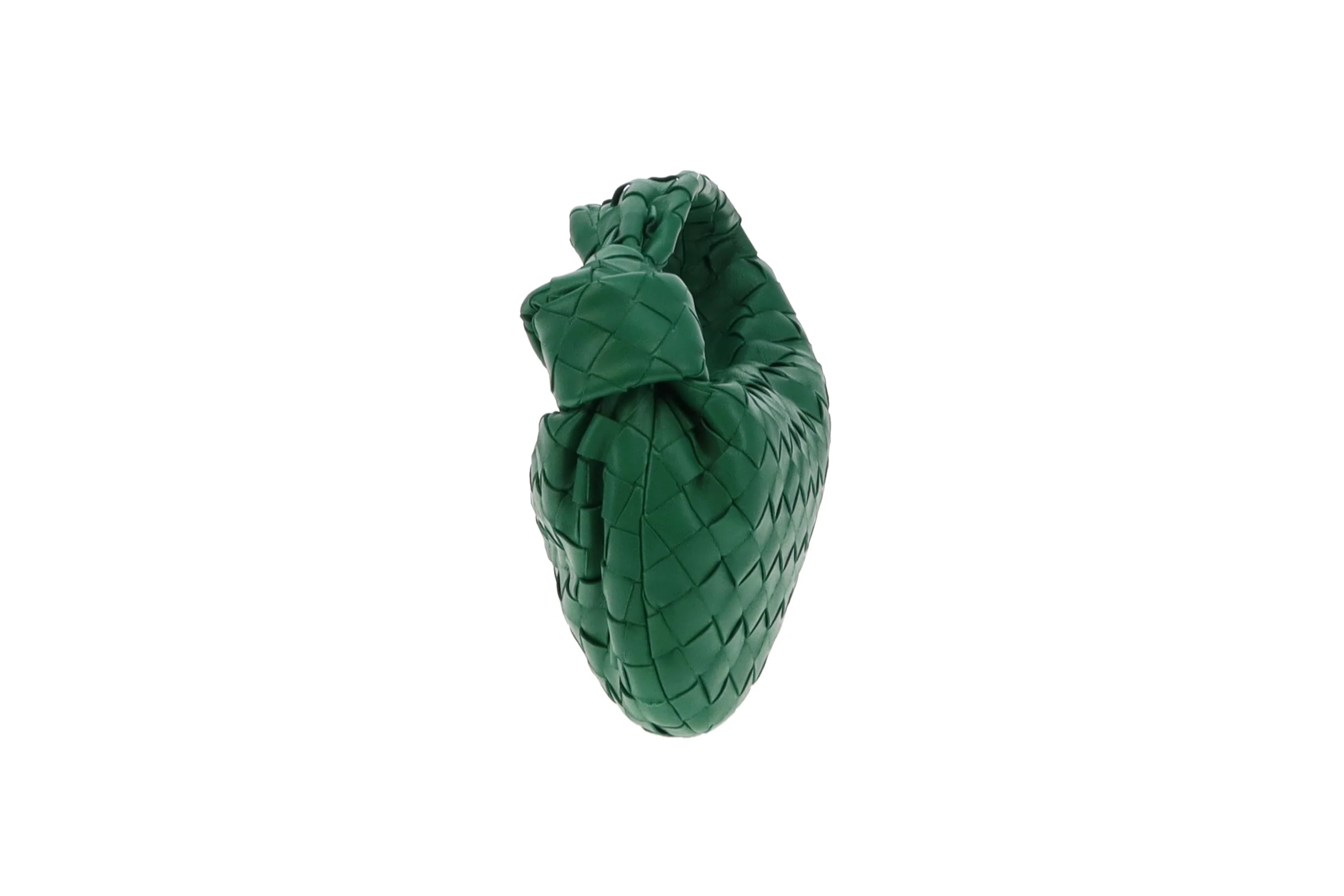 Bottega Veneta Green Lambskin Intrecciato Mini Jodie - Image 4