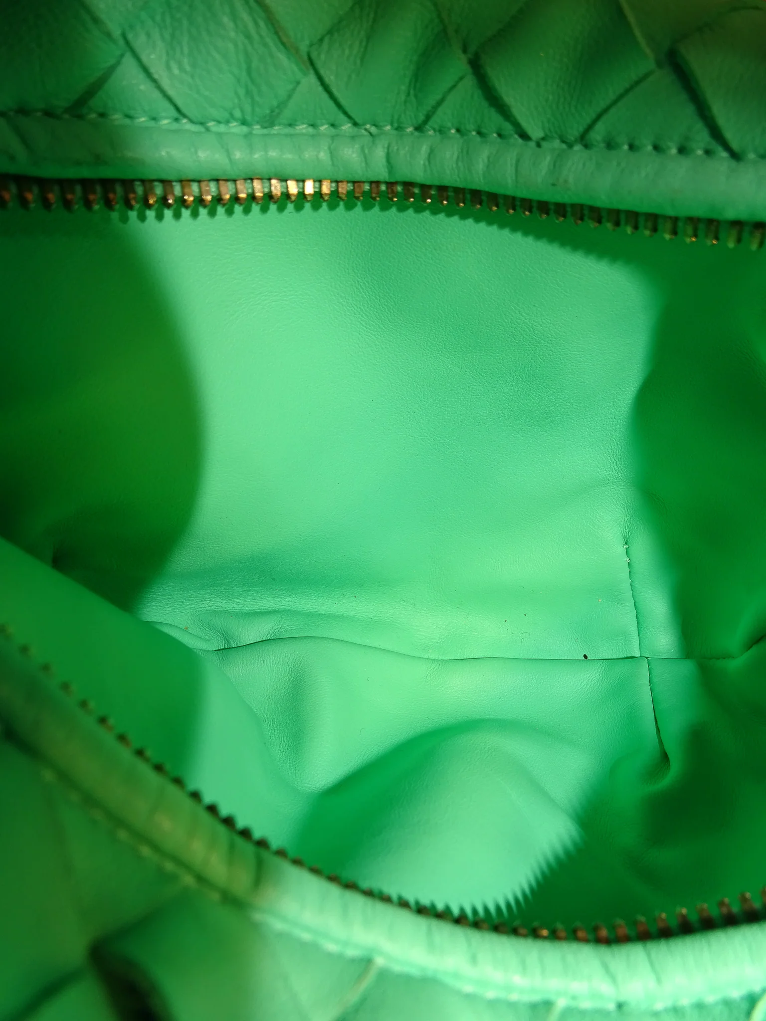 Bottega Veneta Mint Green Intrecciato Mini Jodie - Image 12