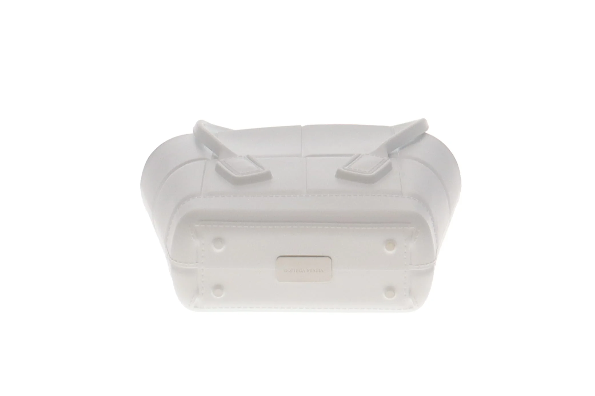 Bottega Veneta White Rubber Mini Acro Tote - Image 7