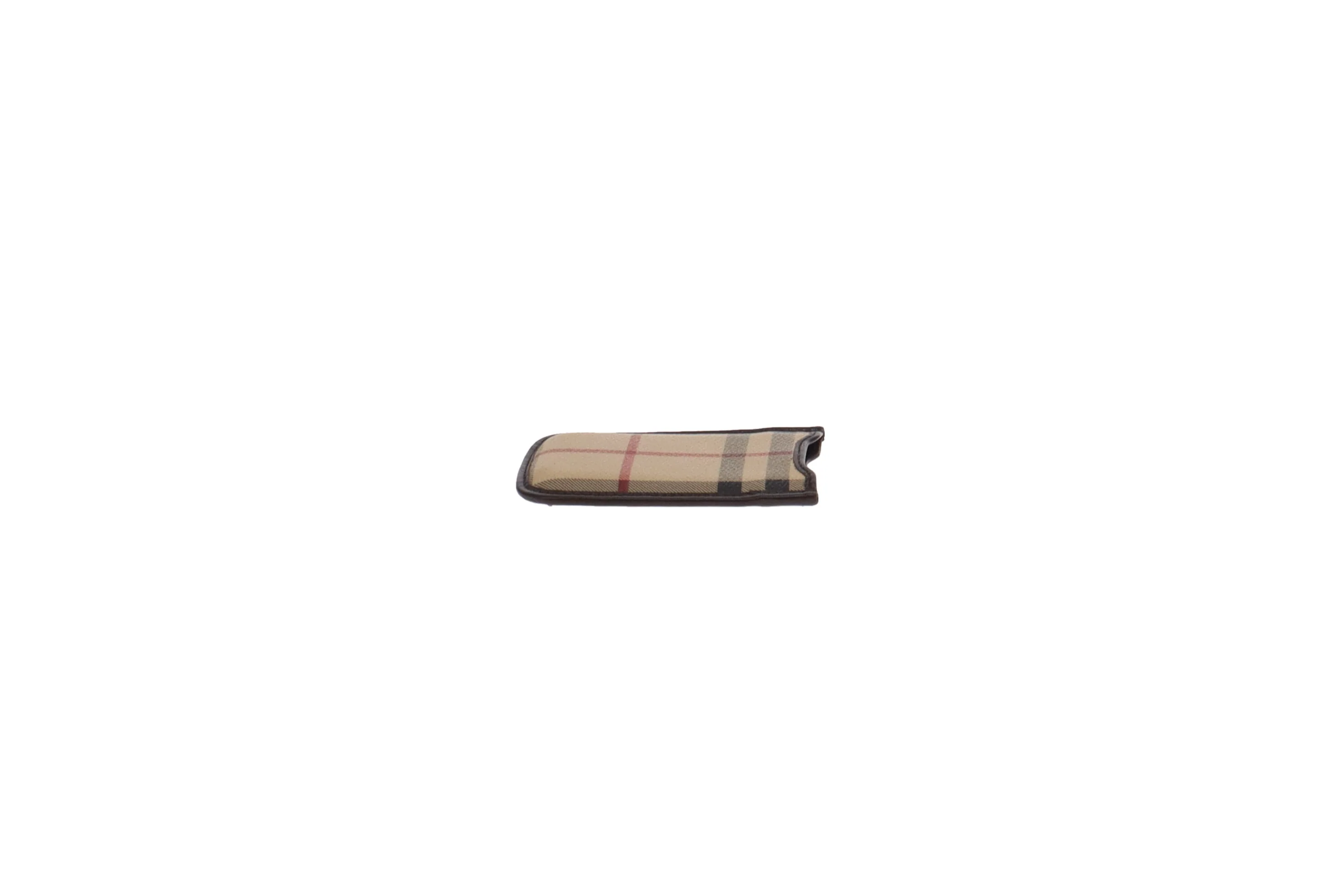 Burberry House Check Coated Canvas Vintage Phone Holder - Image 7