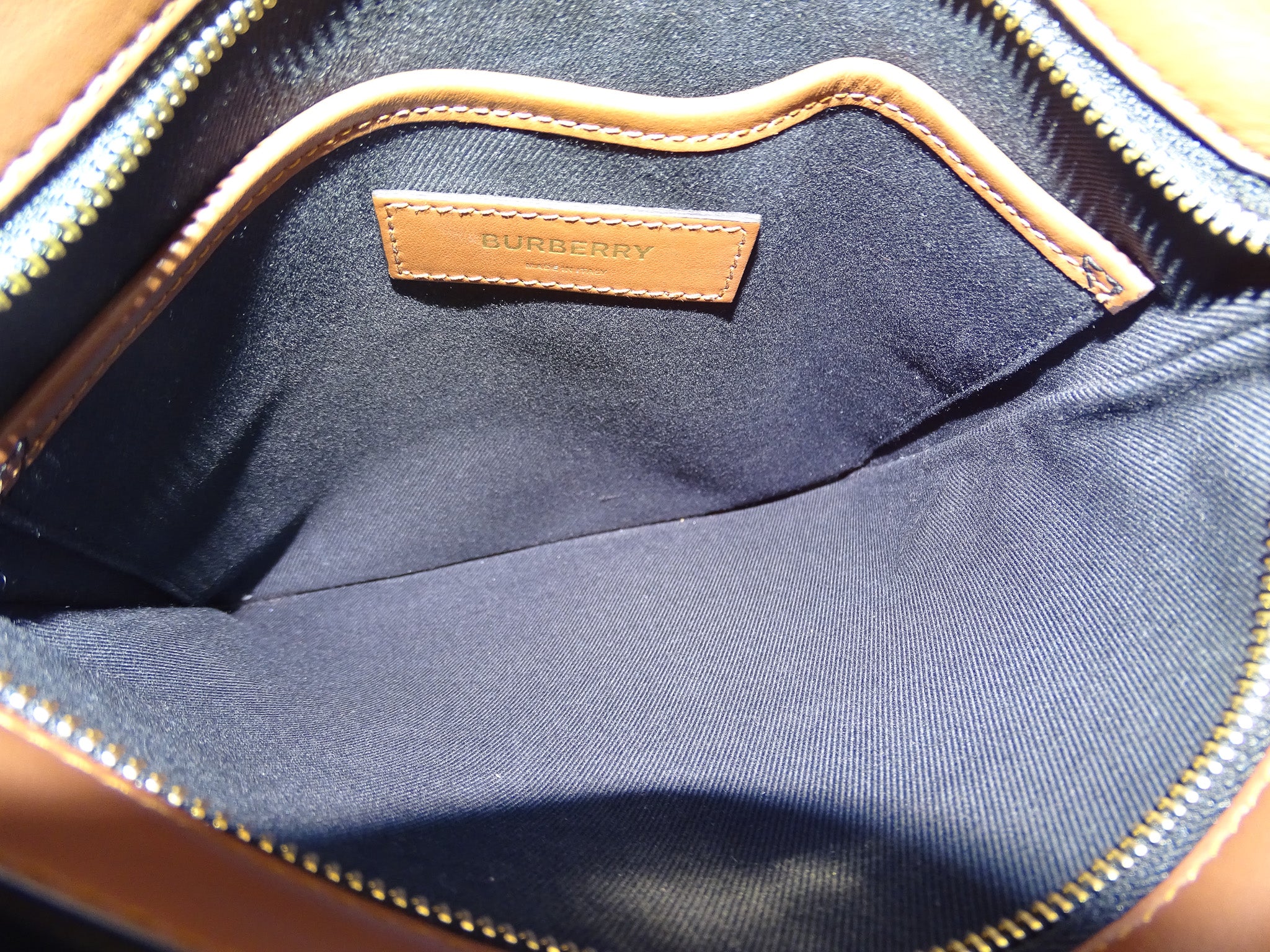 Burberry London TB Monogram Zip Messenger - Image 12