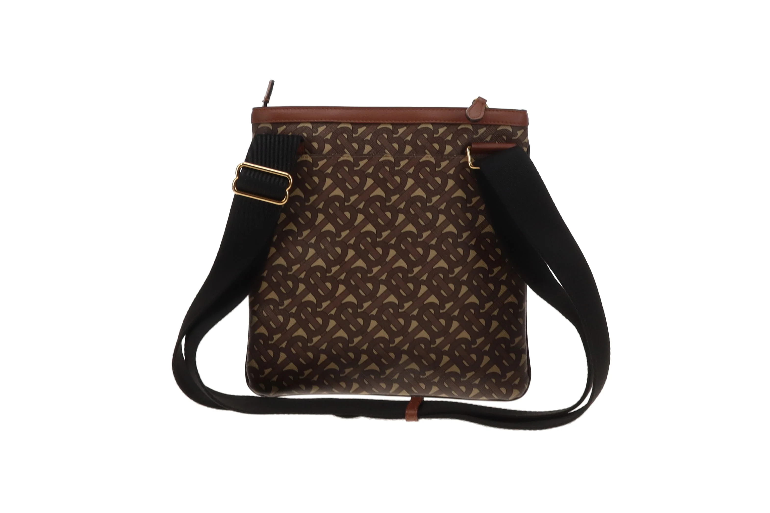 Burberry London TB Monogram Zip Messenger - Image 4