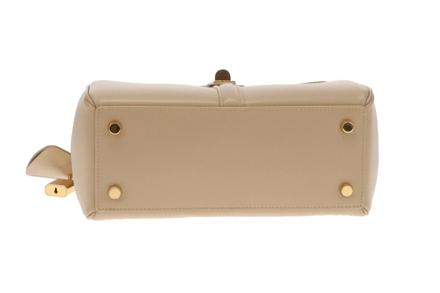 Celine Beige Small 16 Bag In Satiny Calfskin Beige - Image 9