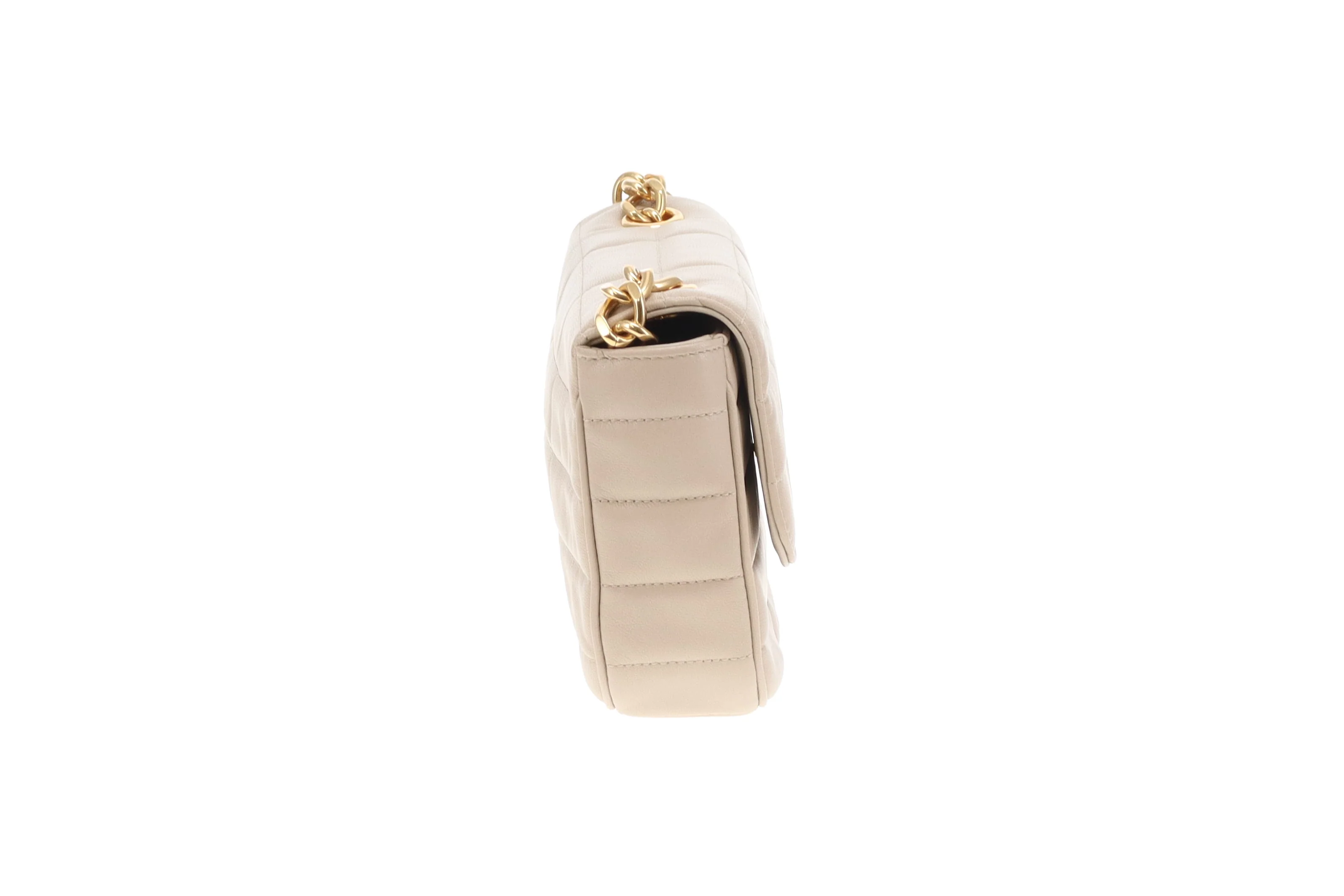 Celine Chain Shoulder Bag Beige GHW - Image 6