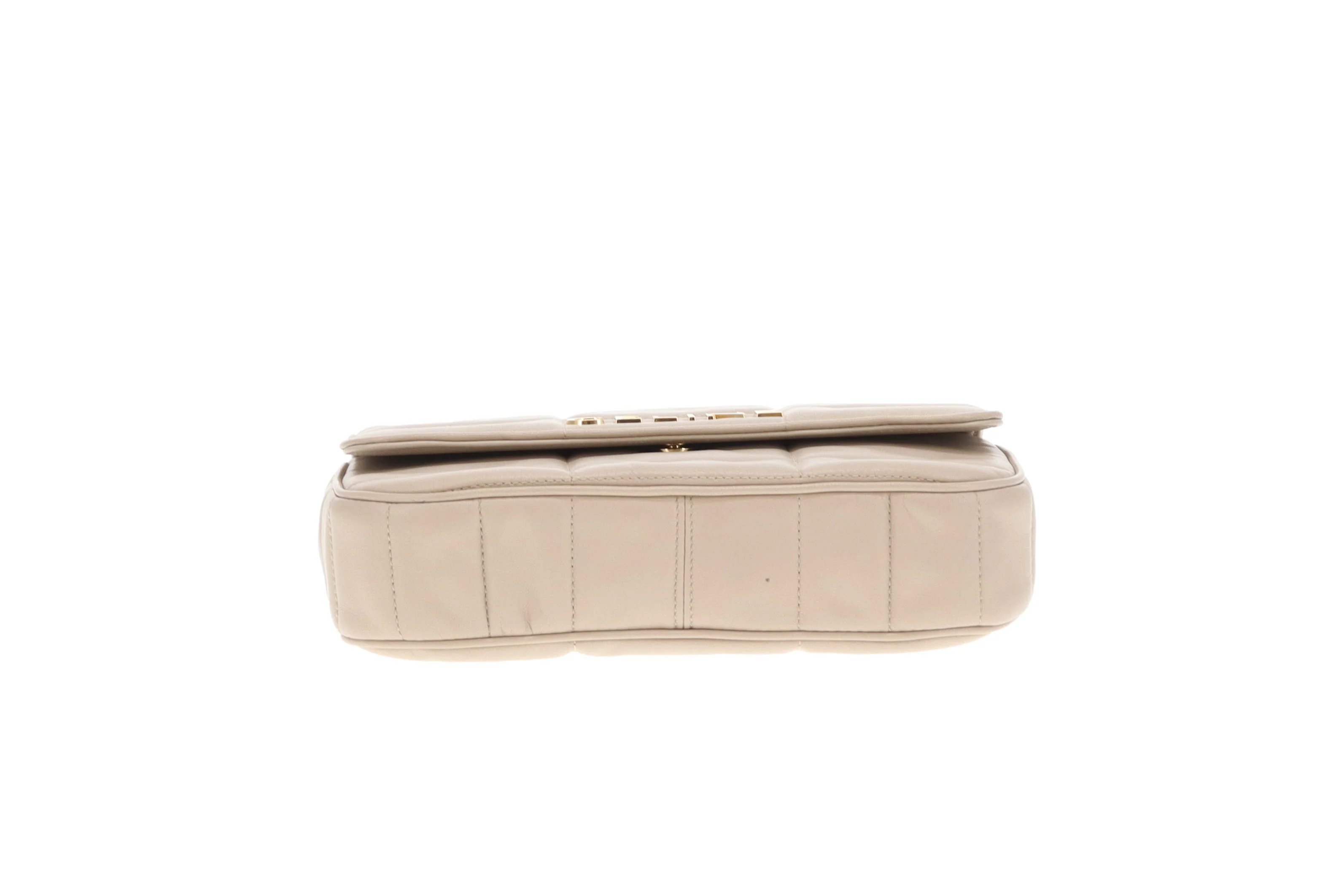 Celine Chain Shoulder Bag Beige GHW - Image 9