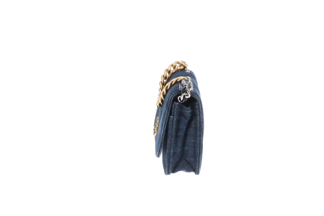 Chanel Wallet On Chain Chanel 19 Denim - Image 9