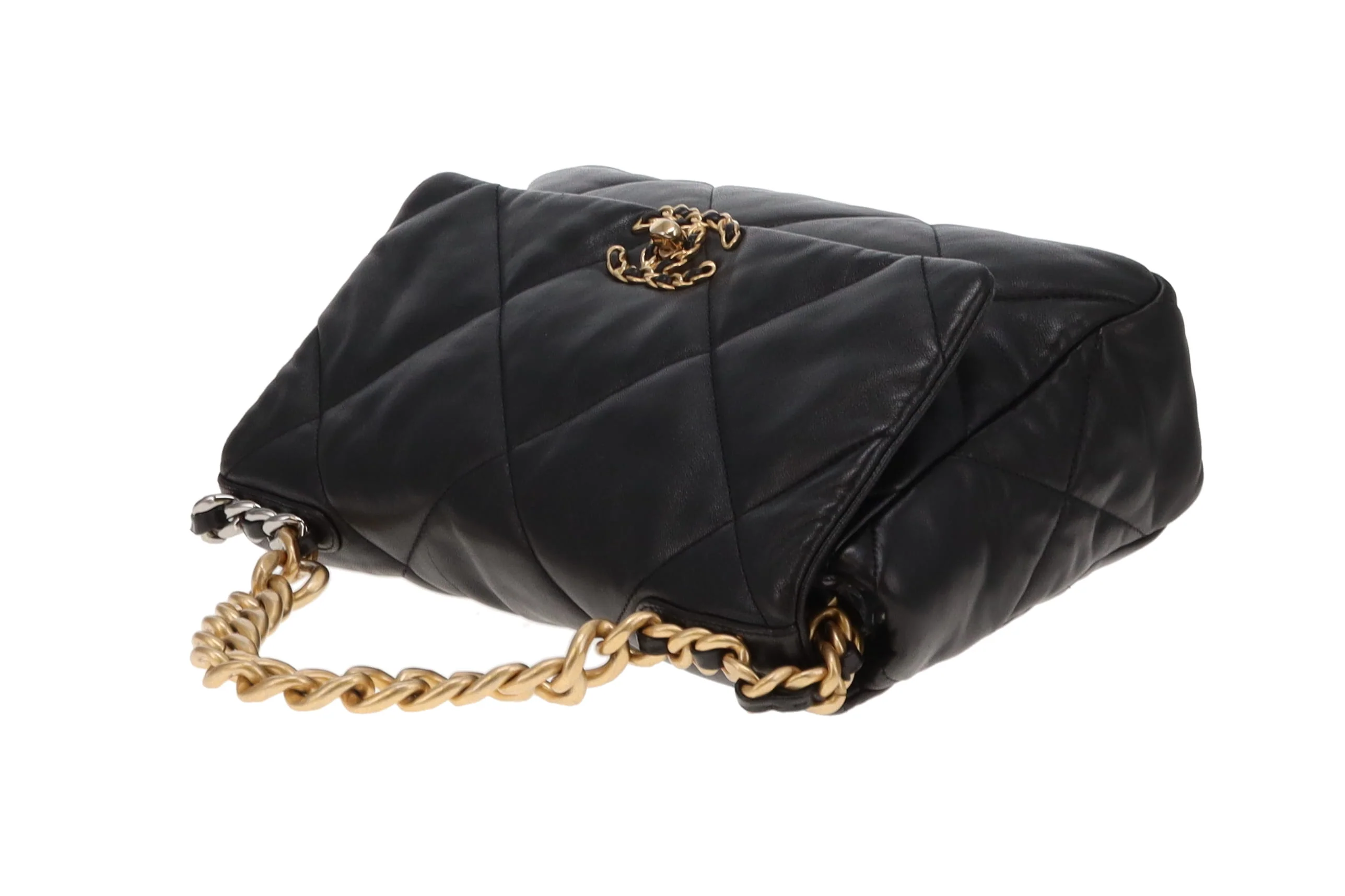 Chanel 19 Large Black 2020 - Image 13
