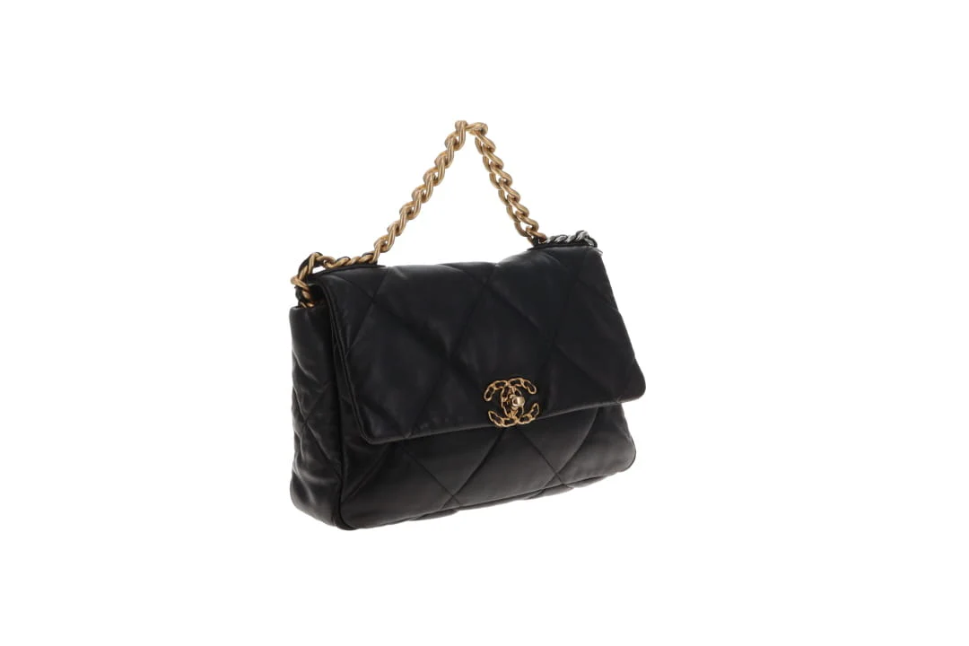 Chanel 19 Large Black 2020 - Image 4
