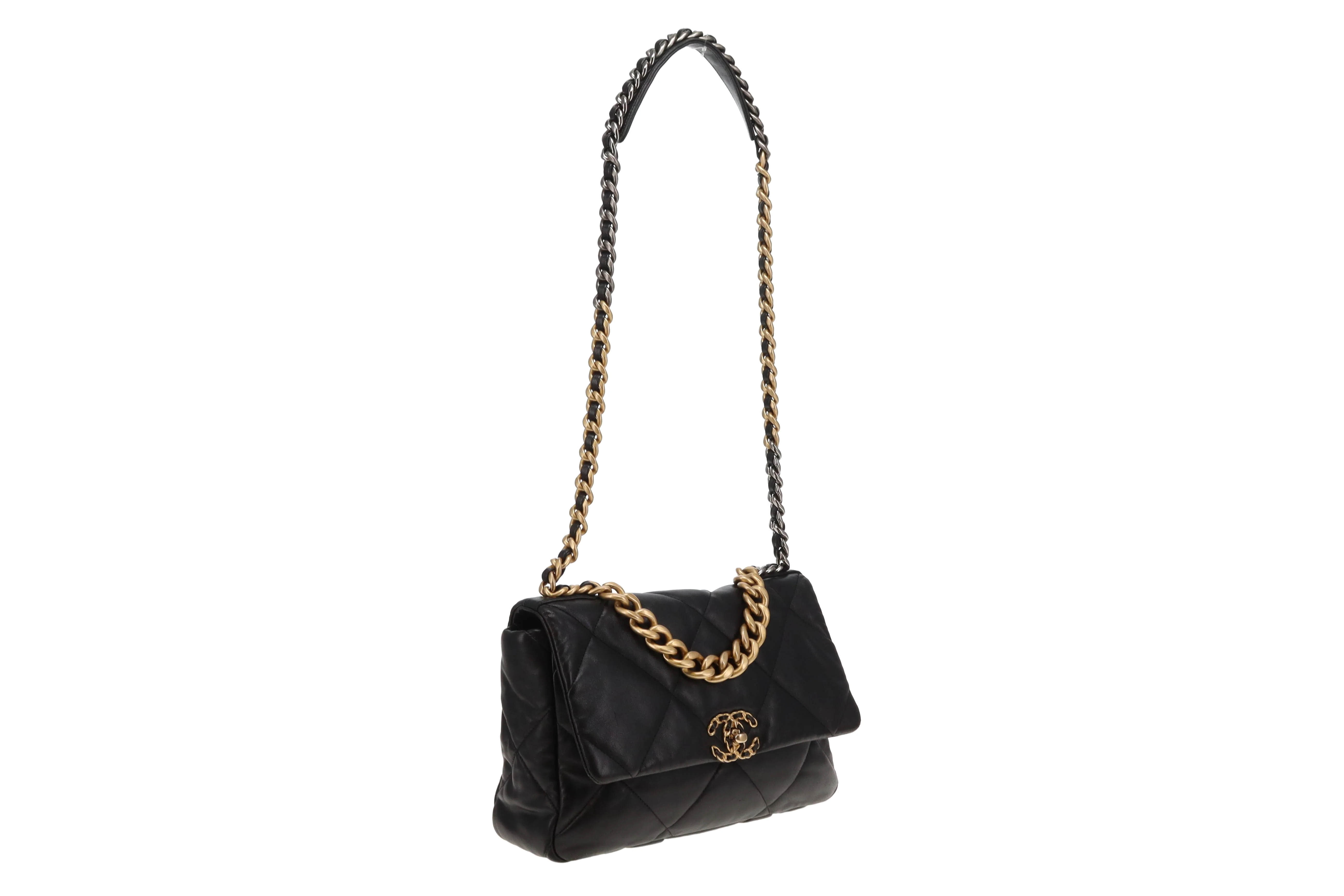 Chanel 19 Large Black 2020 - Image 5