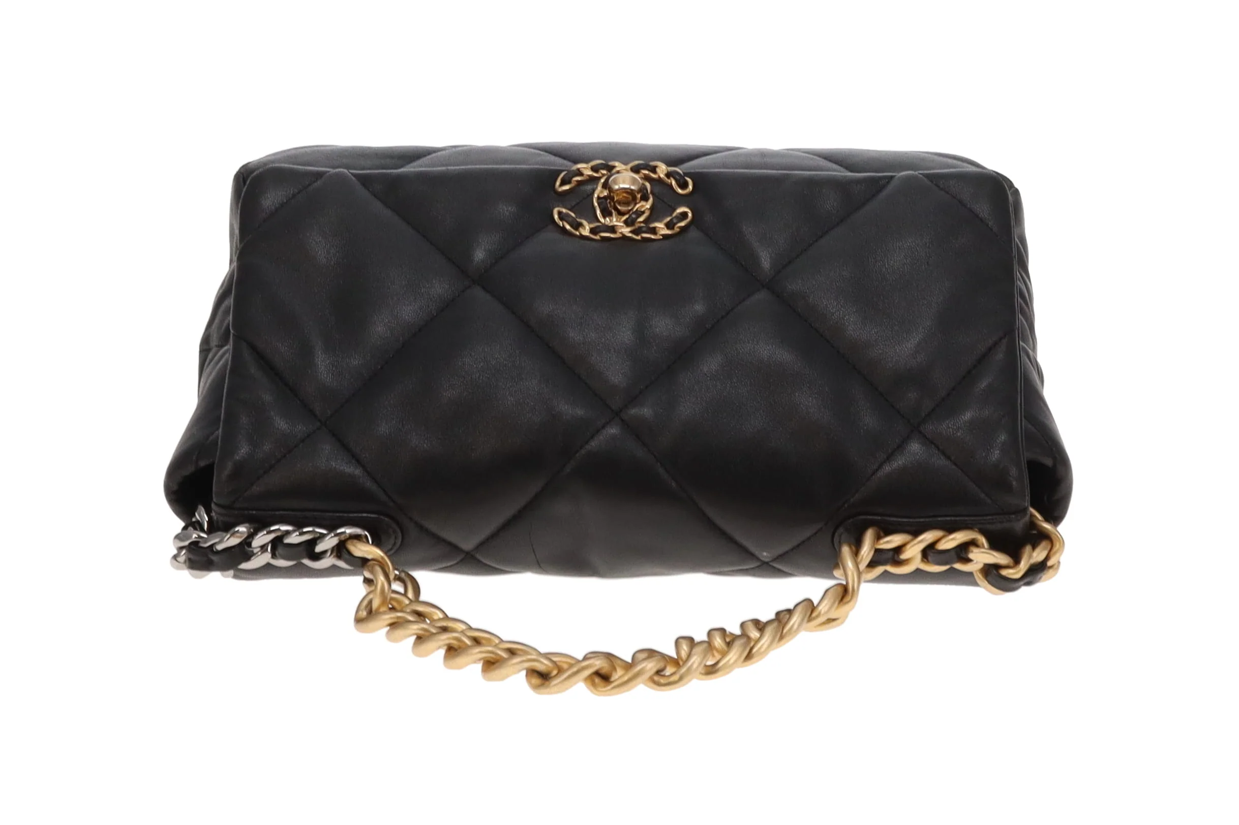 Chanel 19 Large Black 2020 - Image 9