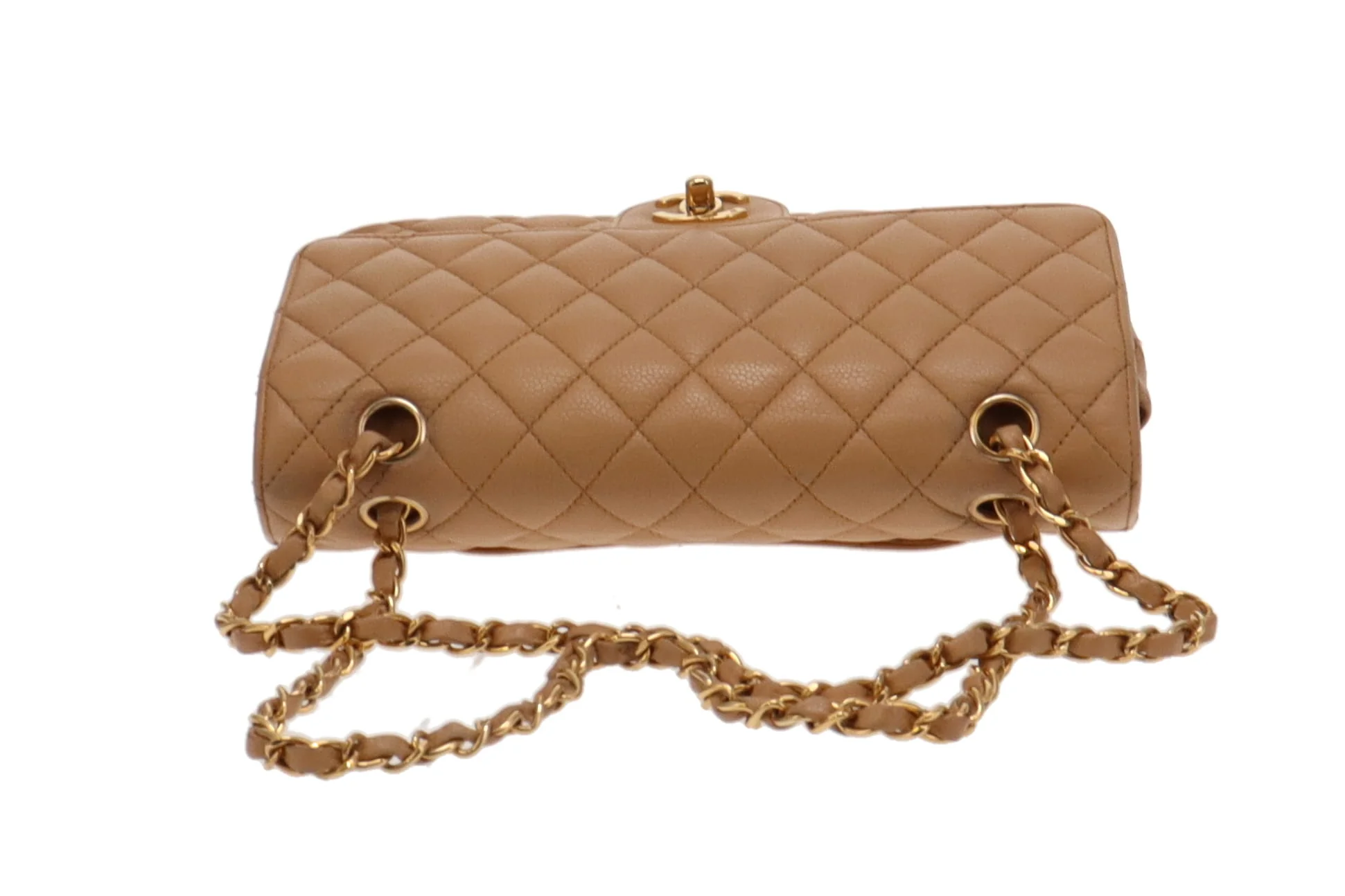 Chanel Classic Medium Double Flap Beige Caviar GH 2005/06 - Image 8