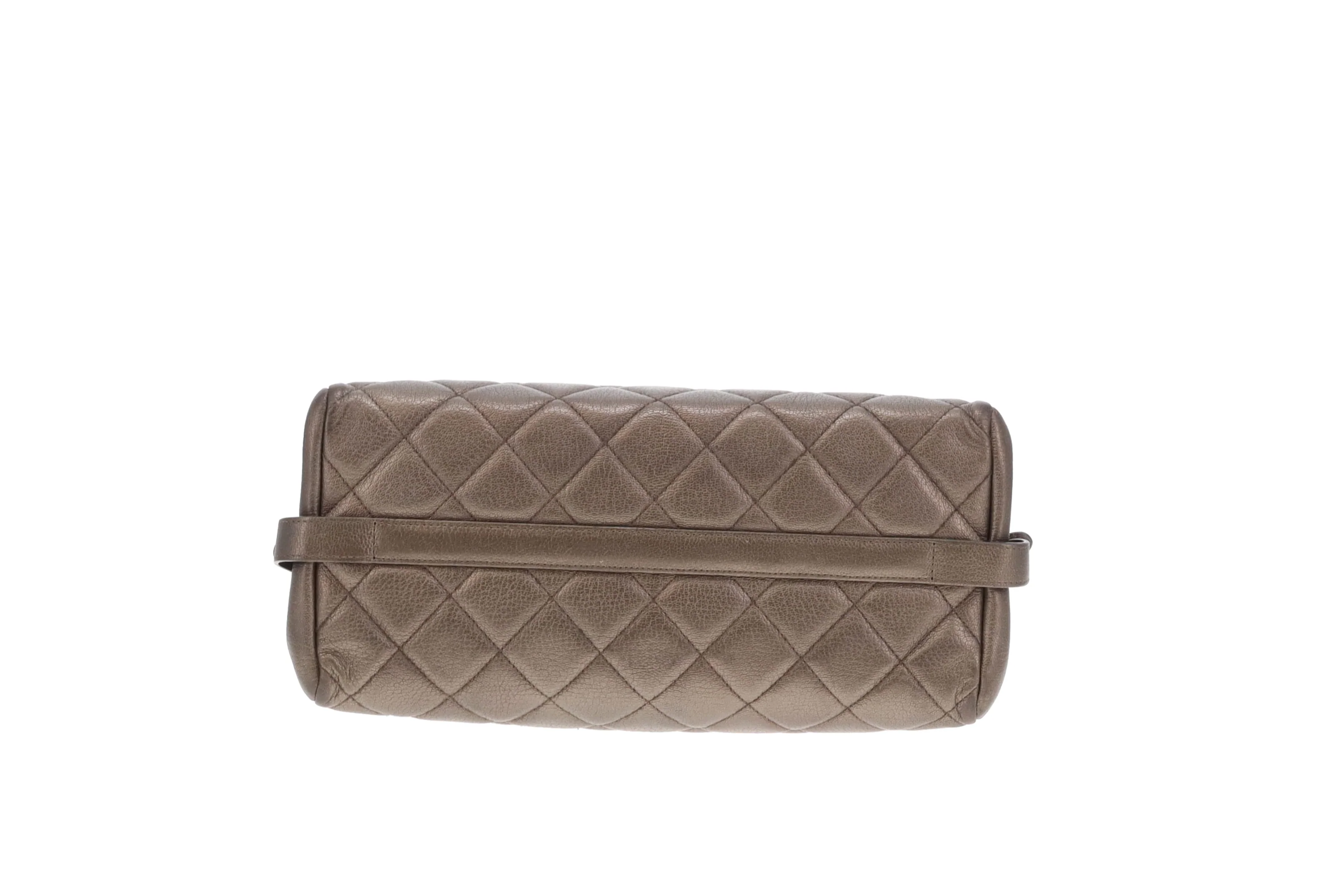 Chanel City Rock Shopping Tote In Metallic Goatskin 2015/16 - Image 9