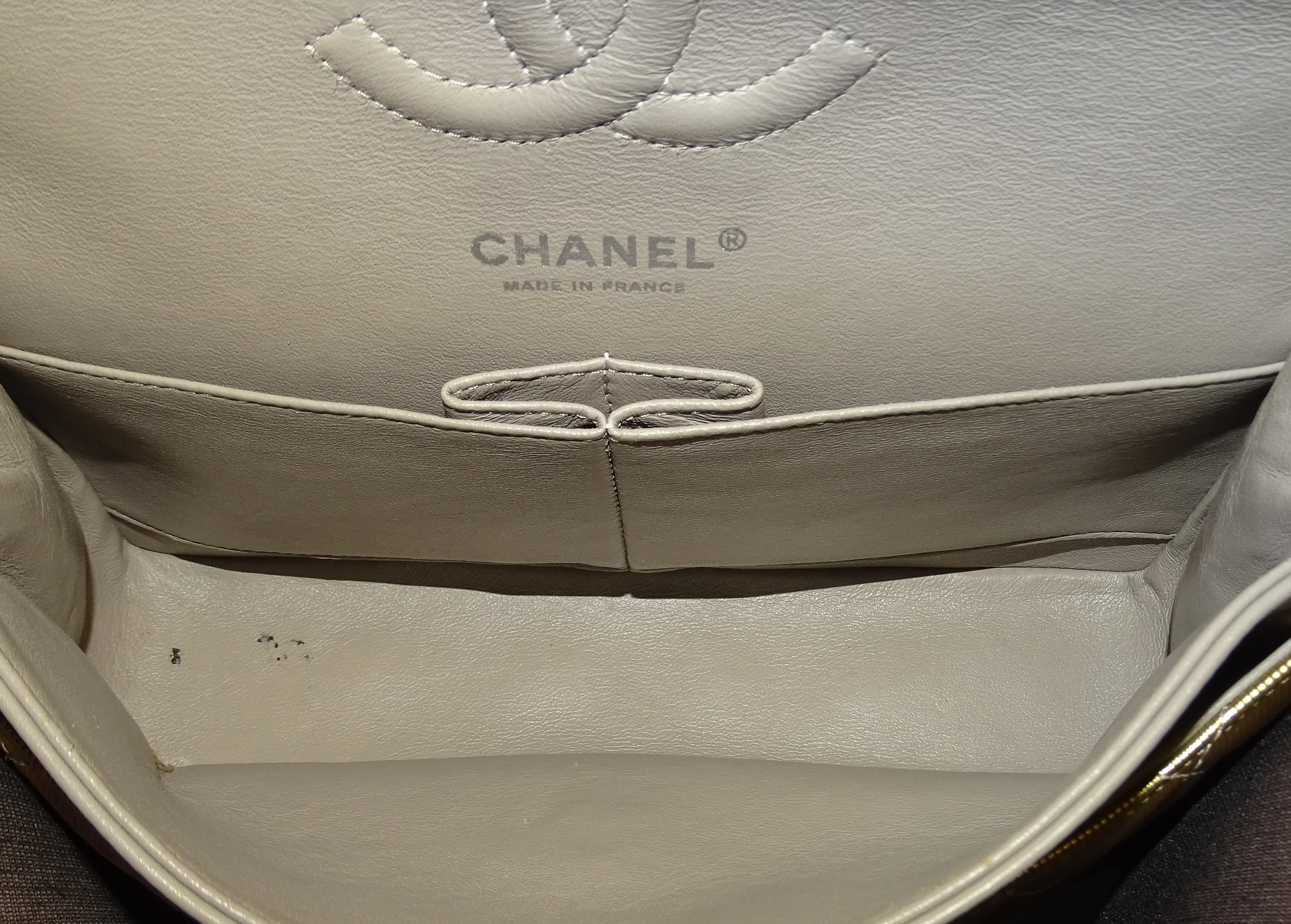 Chanel Classic Double Flap Bag Seasonal Gold Patent Leather SHW 2012 - Image 13