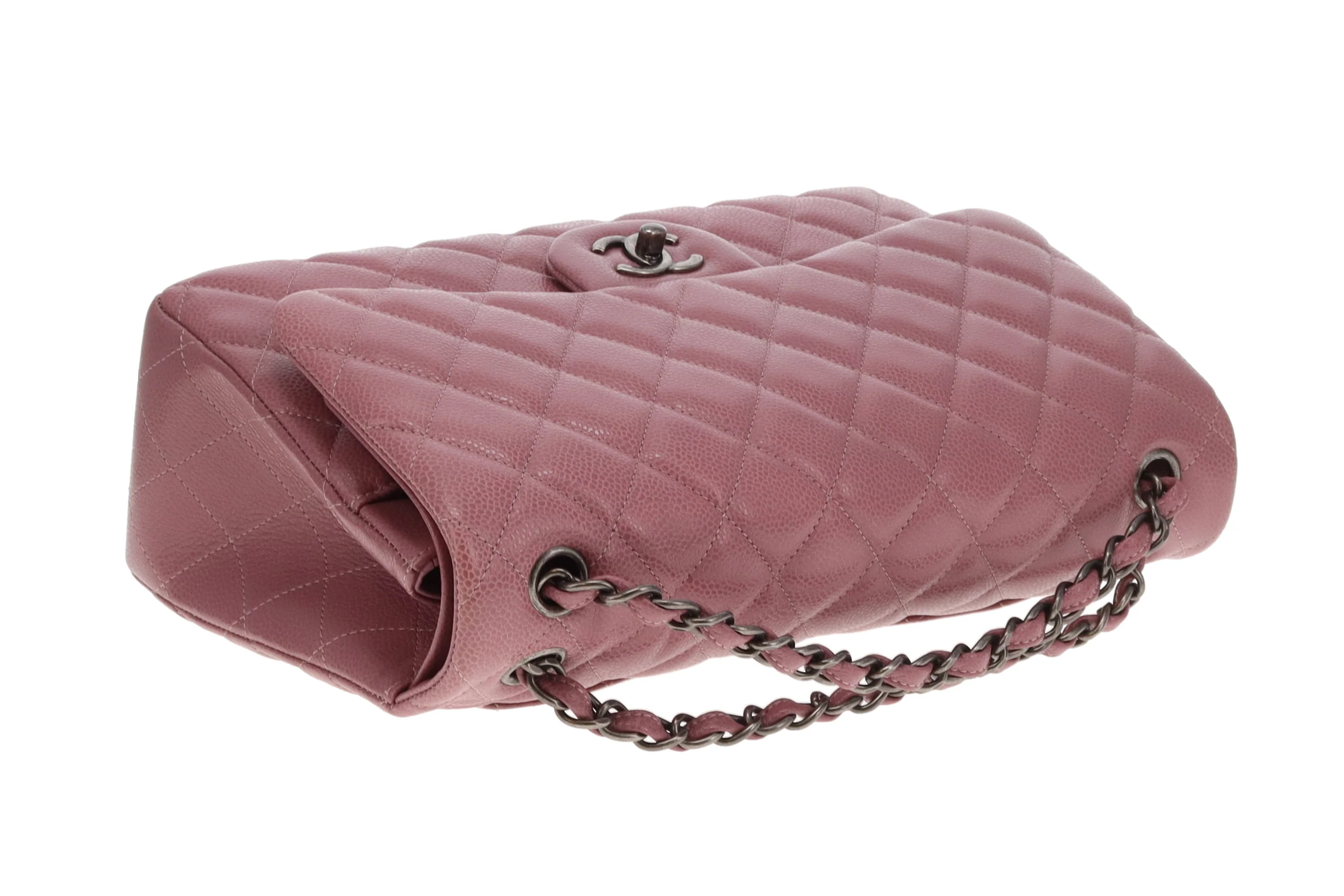 Chanel Classic Double Flap Jumbo Light Purple 2015/16 - Image 12