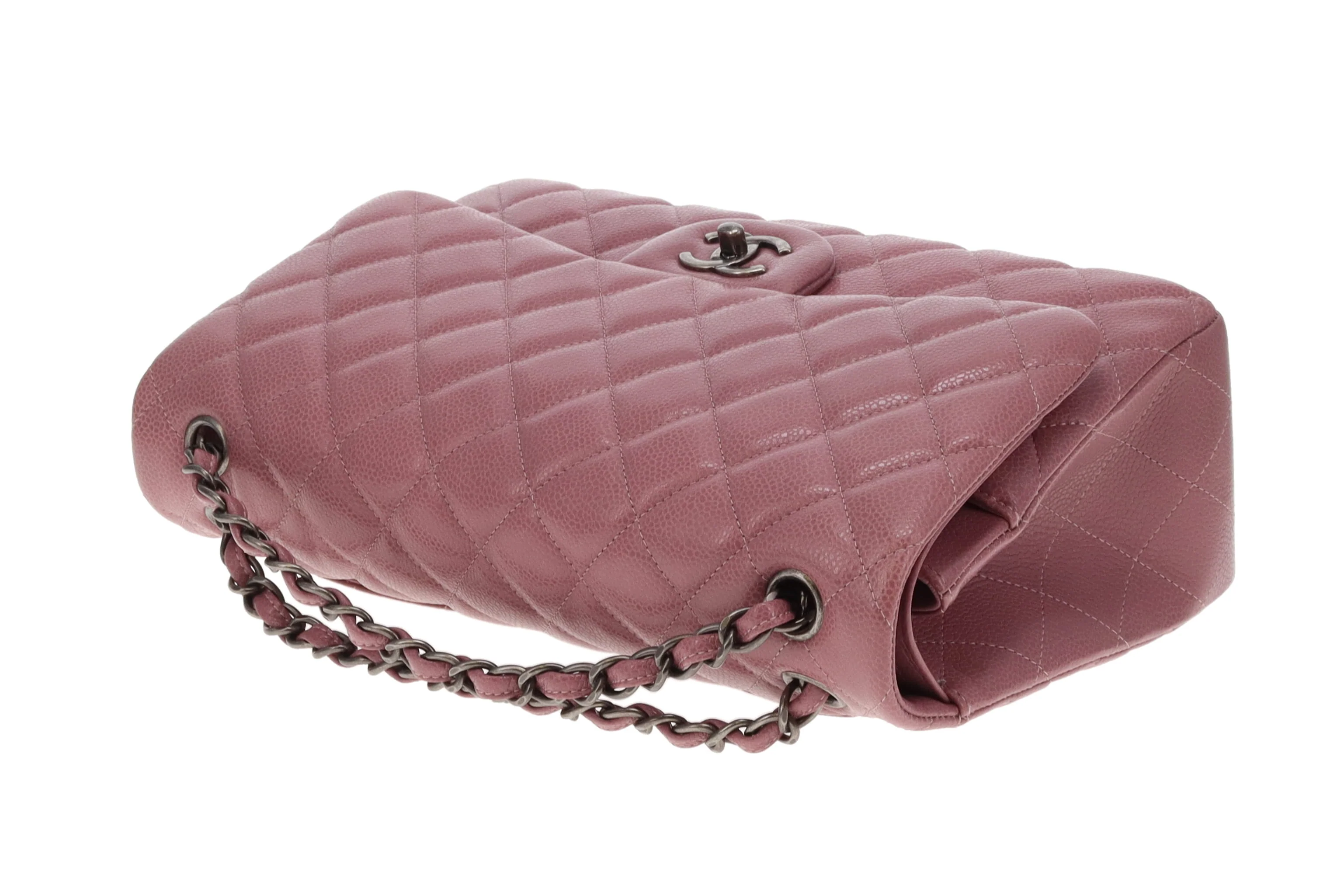 Chanel Classic Double Flap Jumbo Light Purple 2015/16 - Image 15