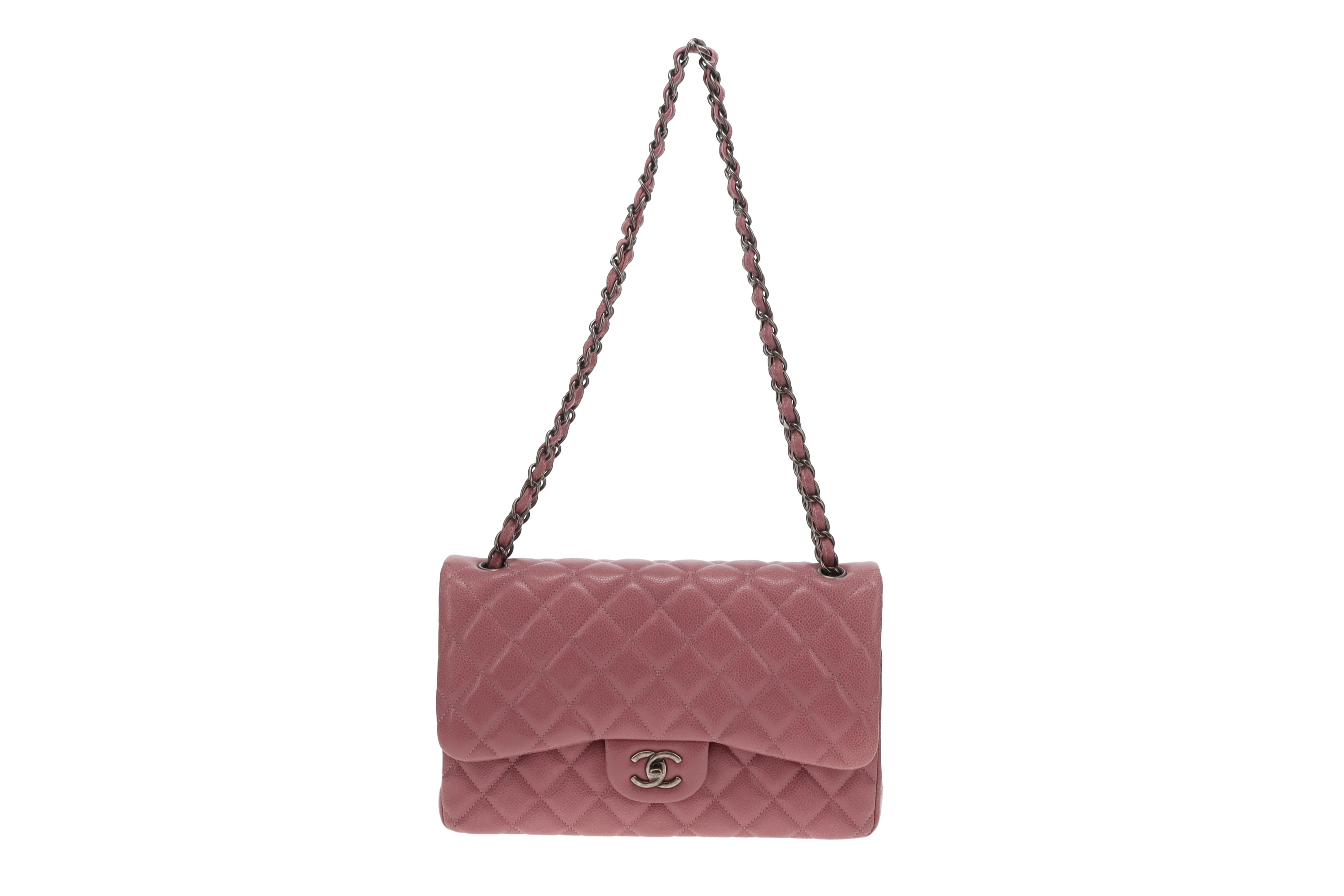 Chanel Classic Double Flap Jumbo Light Purple 2015/16 - Image 3