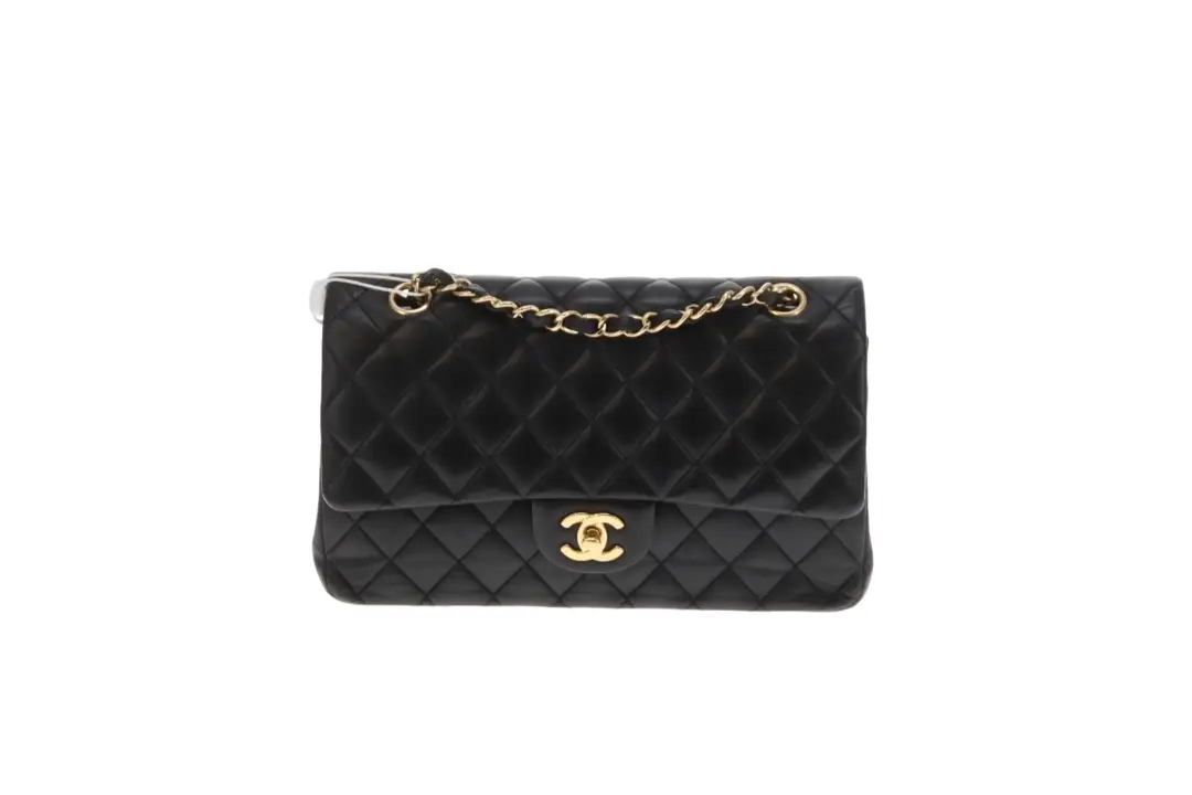Chanel Classic Double Flap Medium Lambskin With Gold Hardware 2010 - Image 3