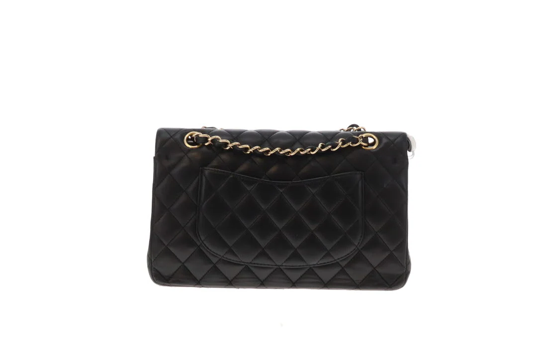 Chanel Classic Double Flap Medium Lambskin With Gold Hardware 2010 - Image 7