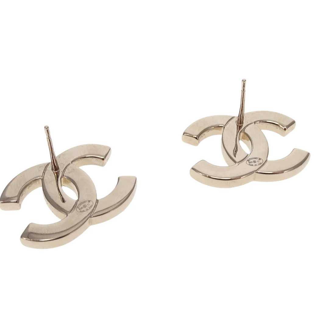 Chanel Earrings CC Large Goldtone, Black Enamel and Crystal 2025 - Image 8