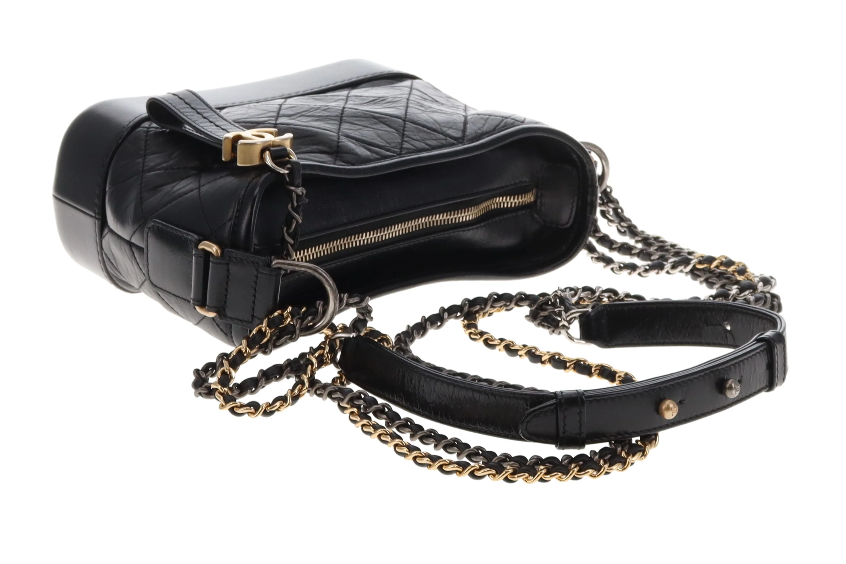 Chanel Gabrielle Small Black 2018 - Image 11