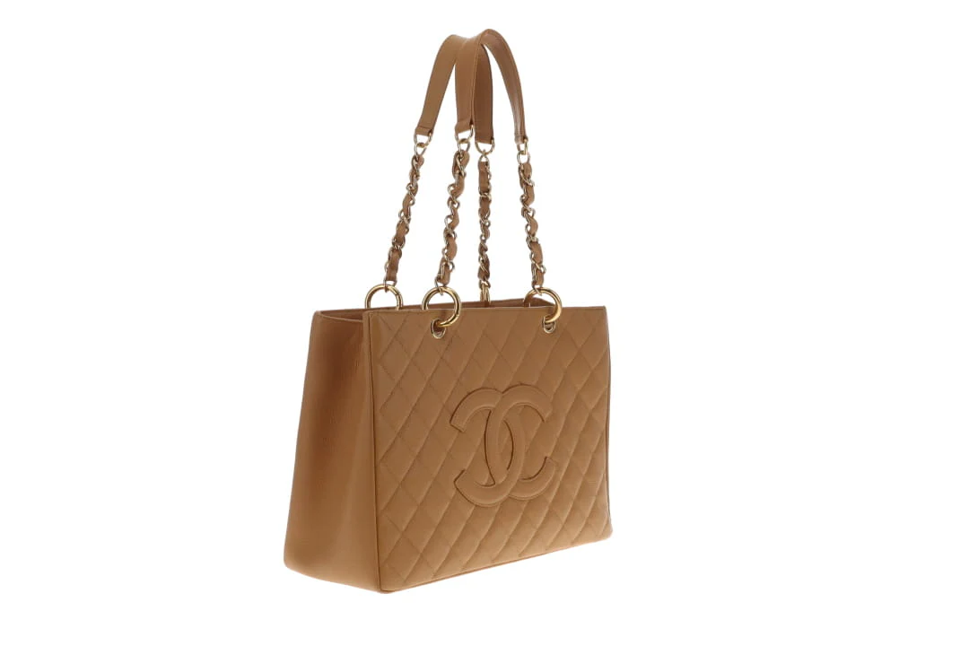 Chanel GST OM Caramel Caviar GHW 2006/08 - Image 4