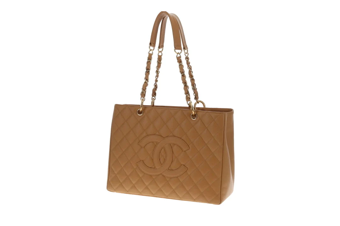 Chanel GST OM Caramel Caviar GHW 2006/08 - Image 8