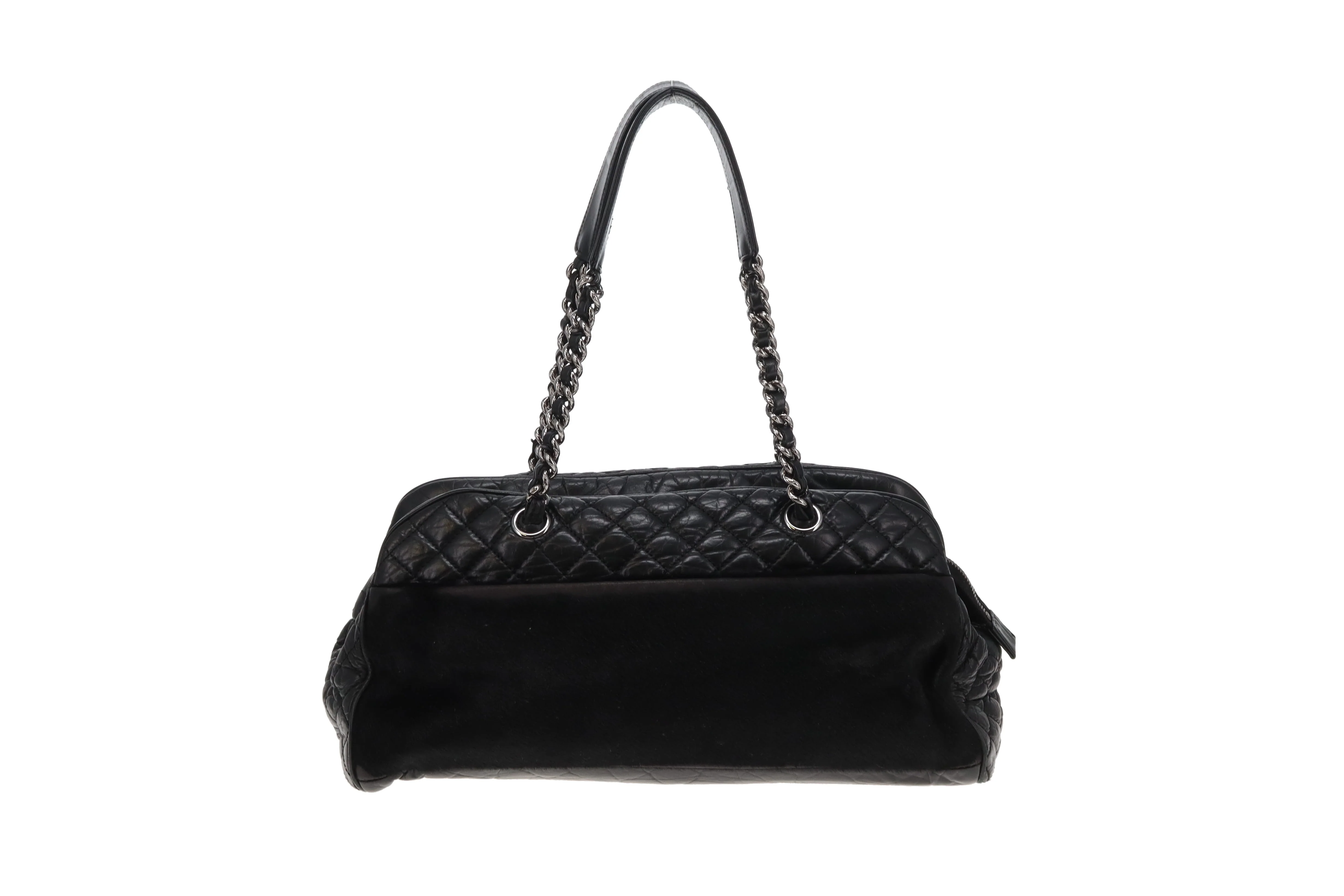 Chanel Mademoiselle Shoulder Bag Vintage Leather and Pony Hair 2005/06