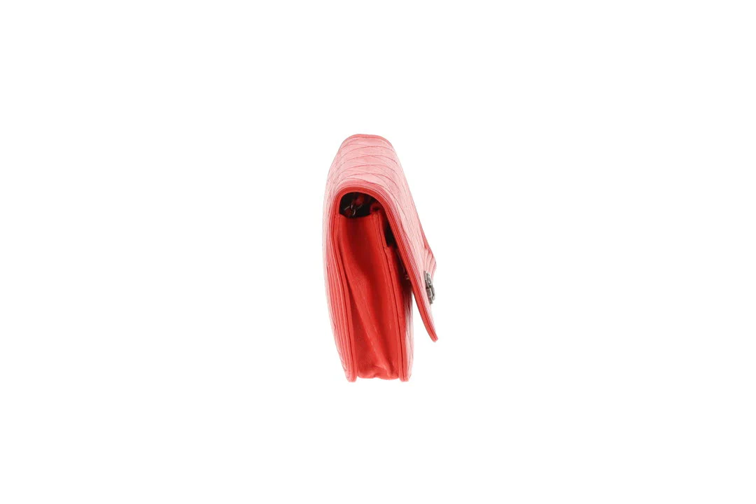 Chanel Wallet on Chain Boy Red 2014/15 - Image 7