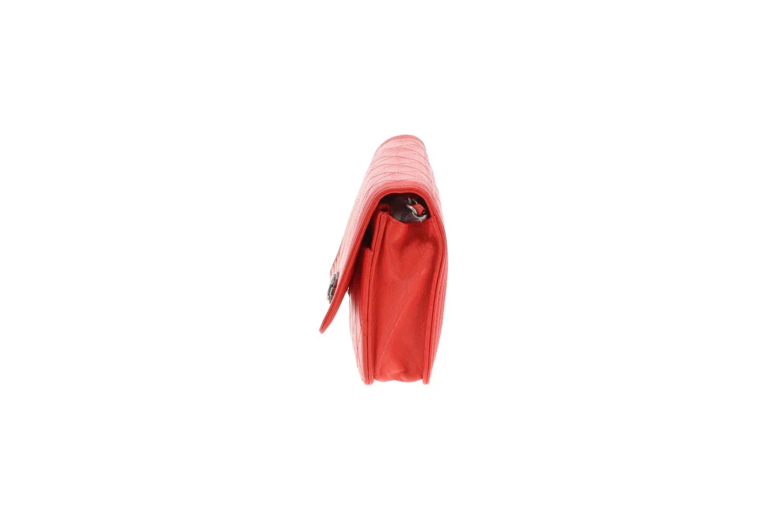 Chanel Wallet on Chain Boy Red 2014/15 - Image 9