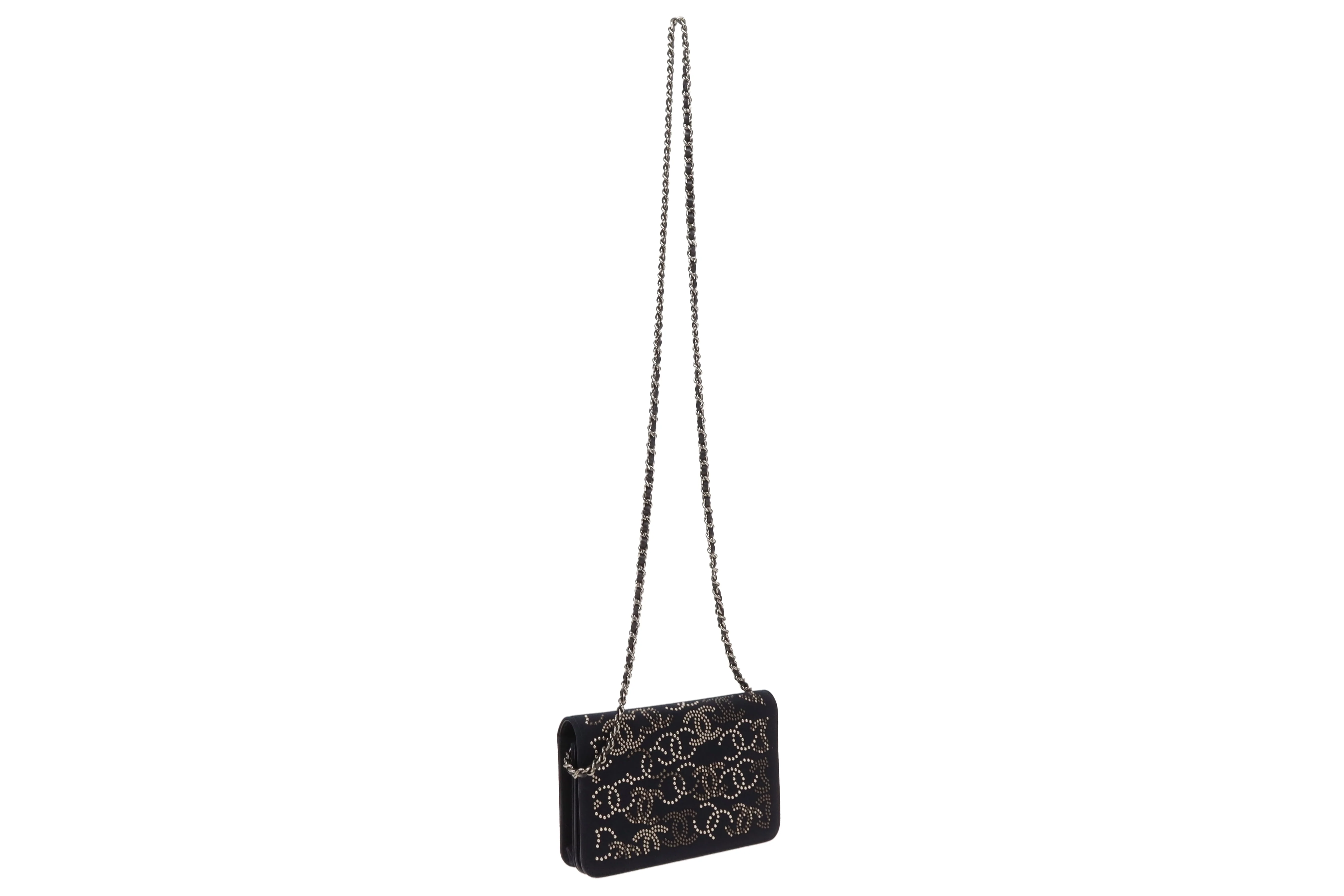 Chanel Wallet On Chain Paris Shanghai Collection Navy 2019 - Image 6
