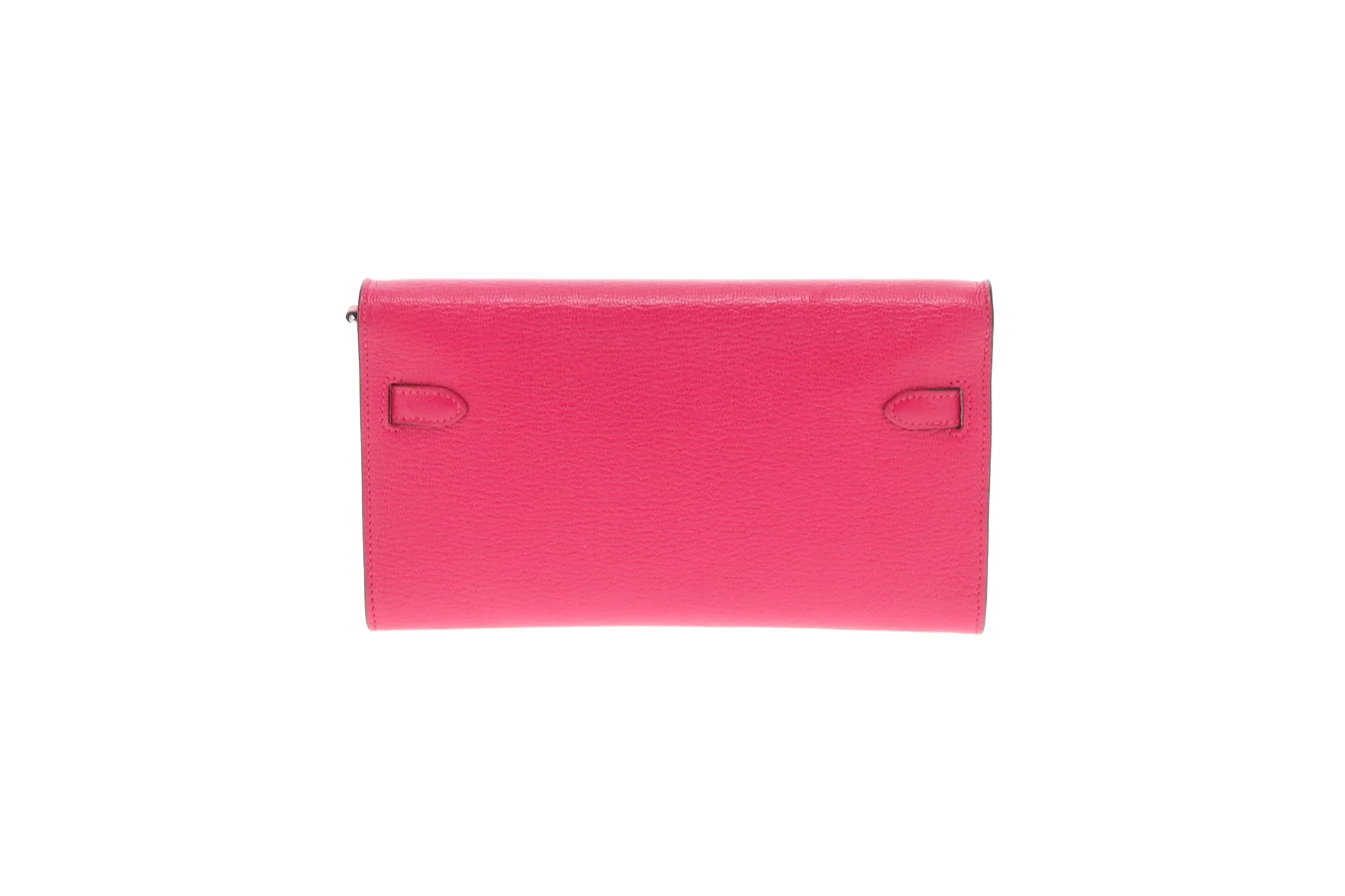 Hermes Kelly To Go Wallet Rose Mexico Chevre Mysore 2022 - Image 22