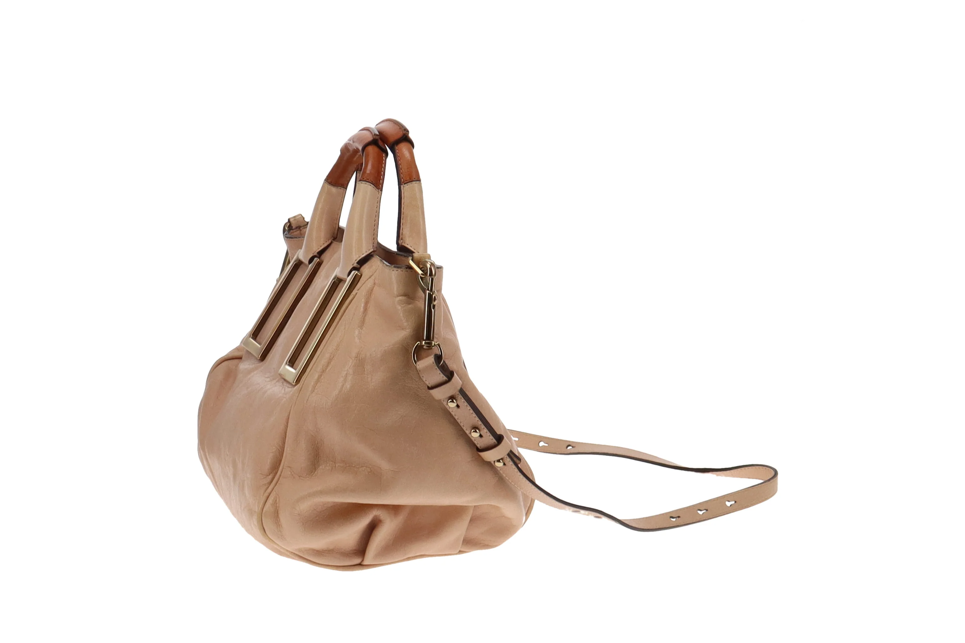 Chloe Ethel Beige With Strap - Image 4