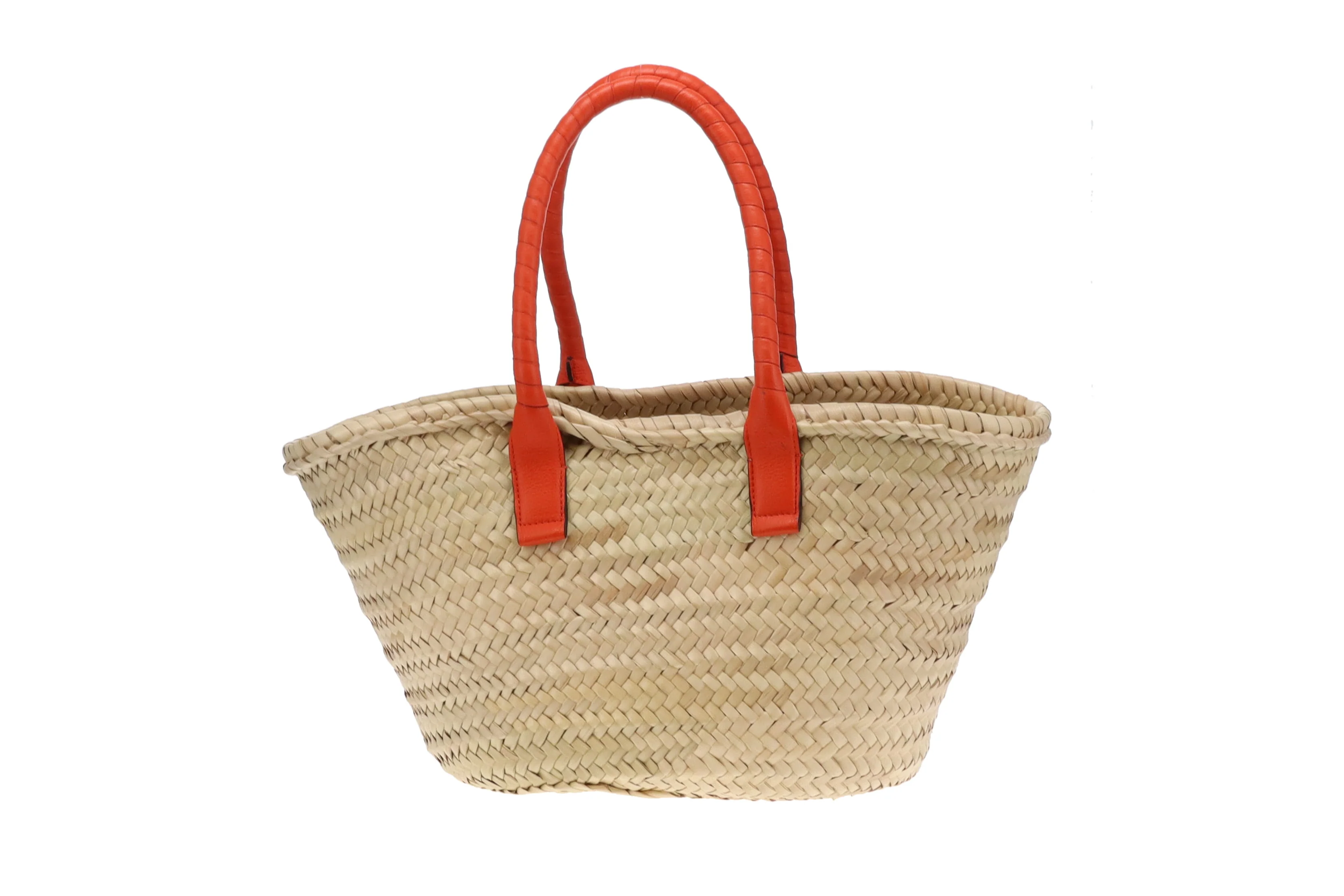 Chloe Marcie Basket Bag Medium Rusted Orange - Image 6
