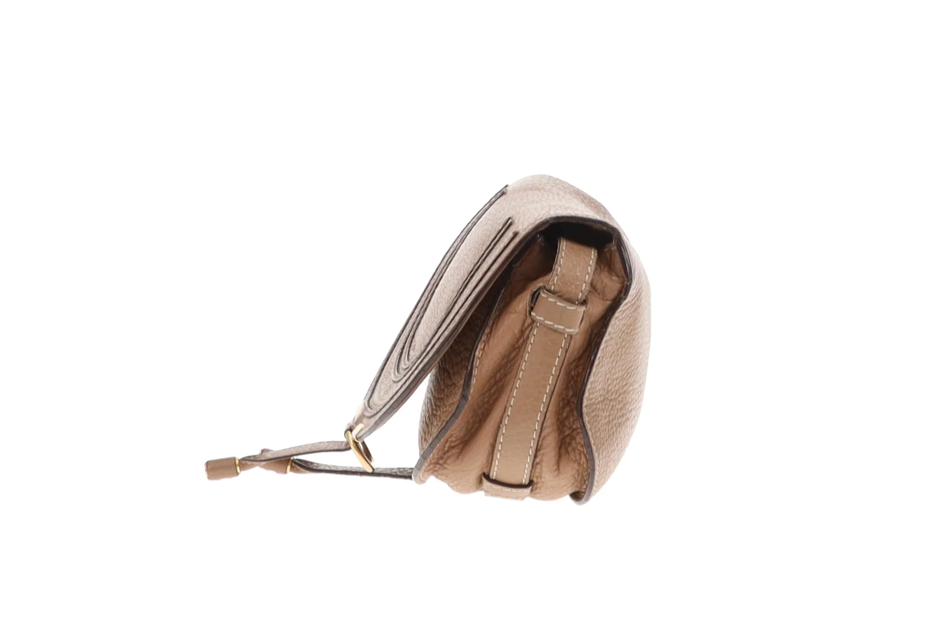 Chloe Marcie Crossbody Bag Brown Small - Image 8