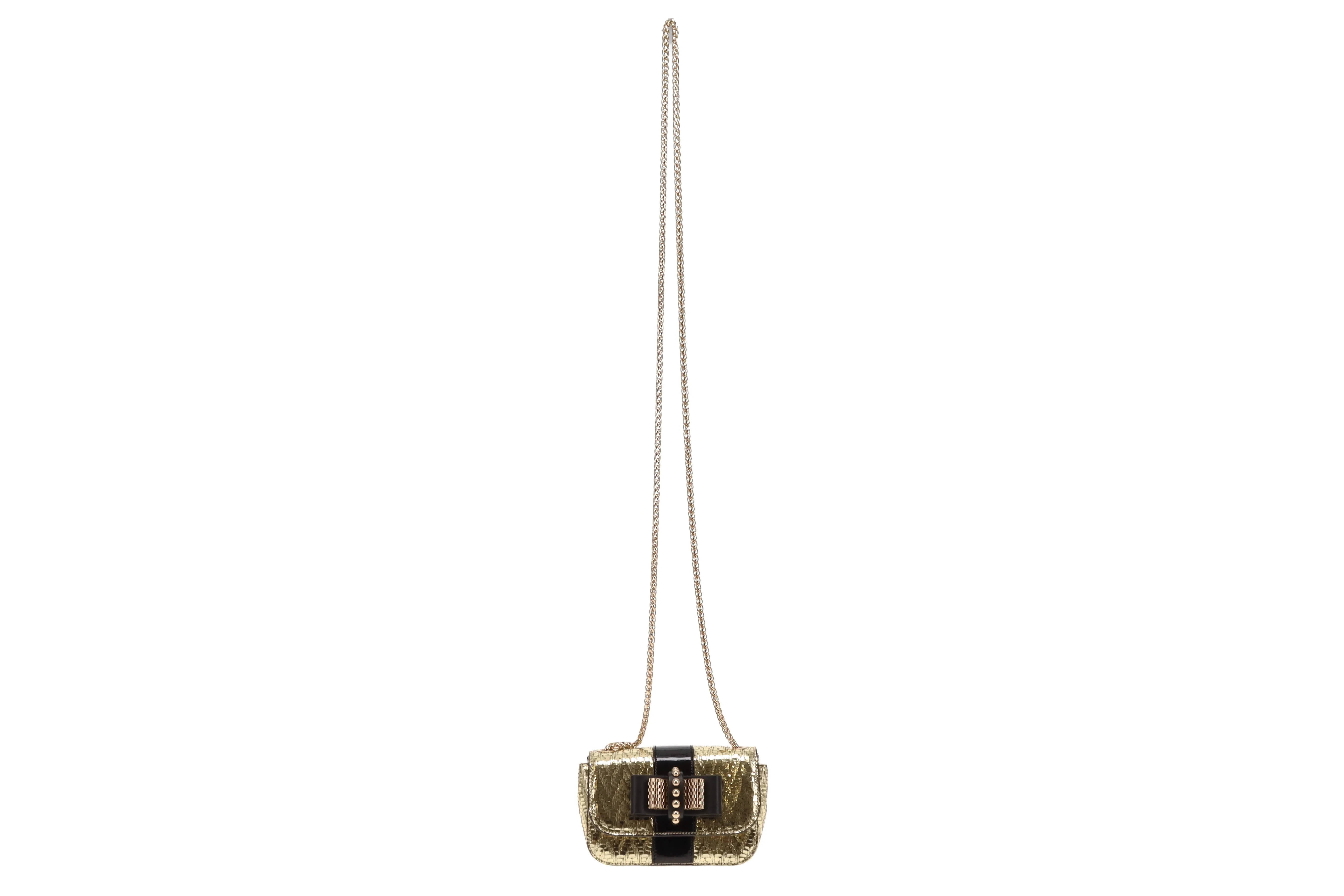 Christian Louboutin Metallic Champagne Sweet Charity - Image 3