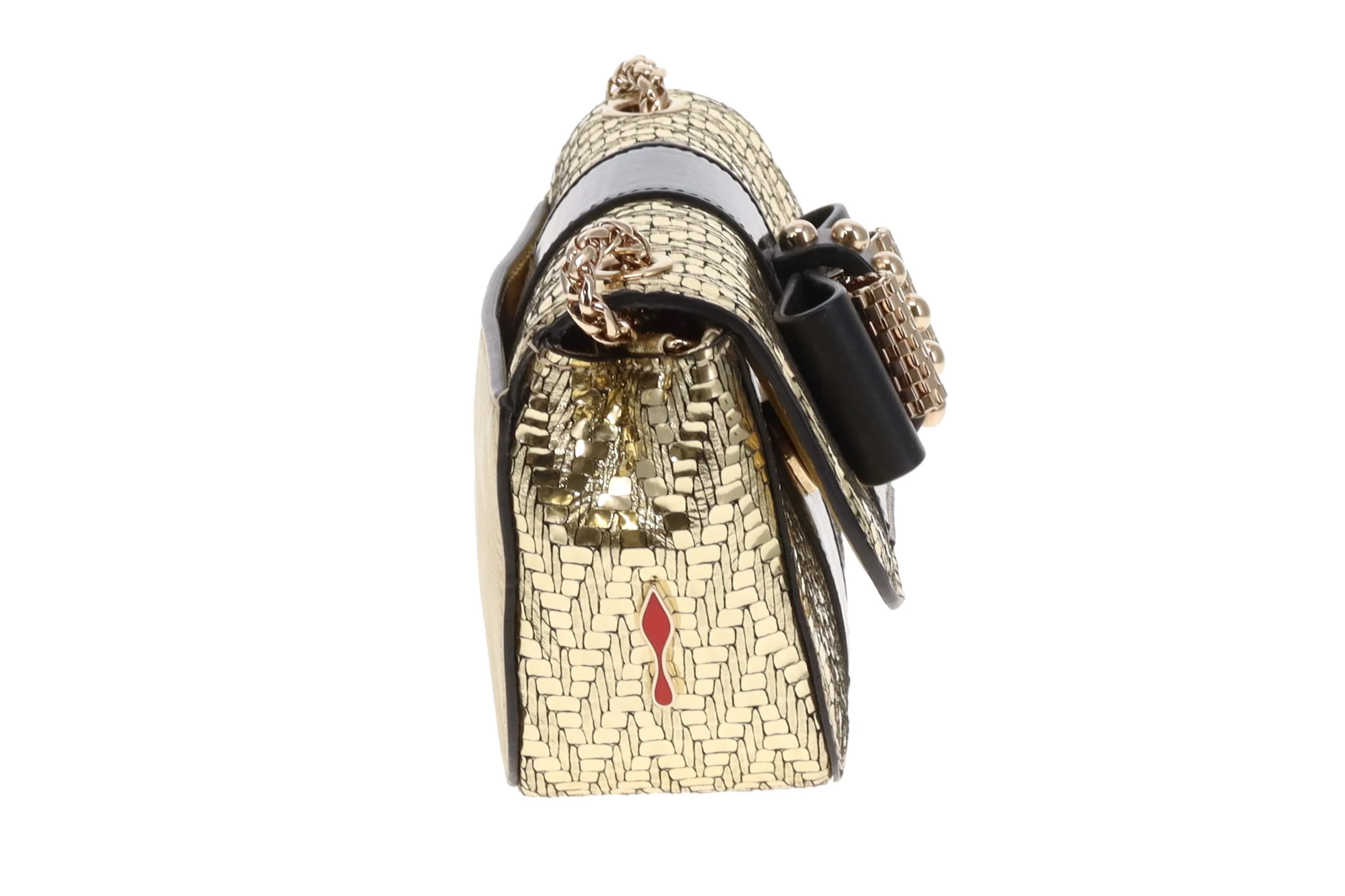 Christian Louboutin Metallic Champagne Sweet Charity - Image 6