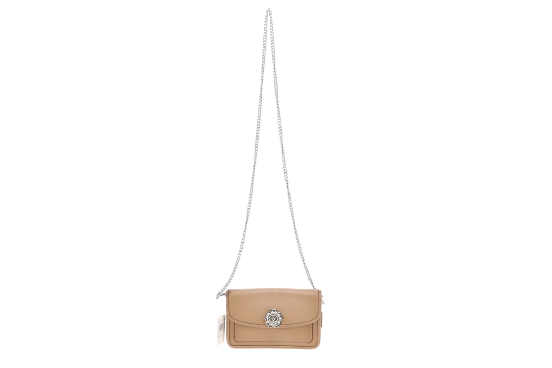 Coach Parker Wallet on Chain Taupe SHW - Image 3