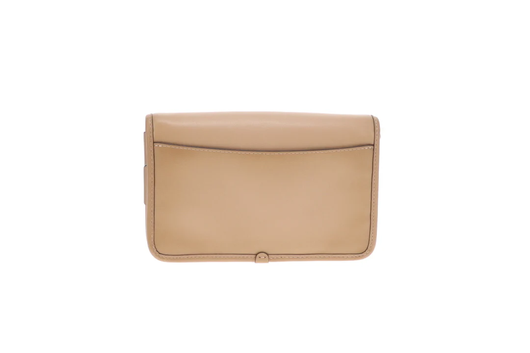 Coach Parker Wallet on Chain Taupe SHW - Image 6