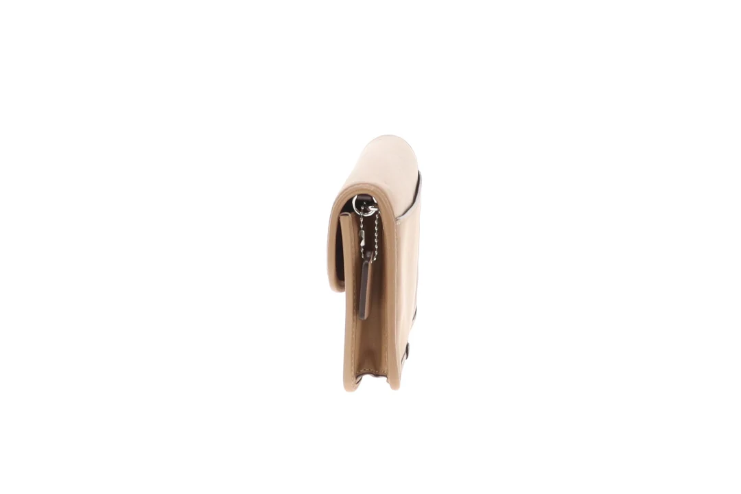 Coach Parker Wallet on Chain Taupe SHW - Image 7