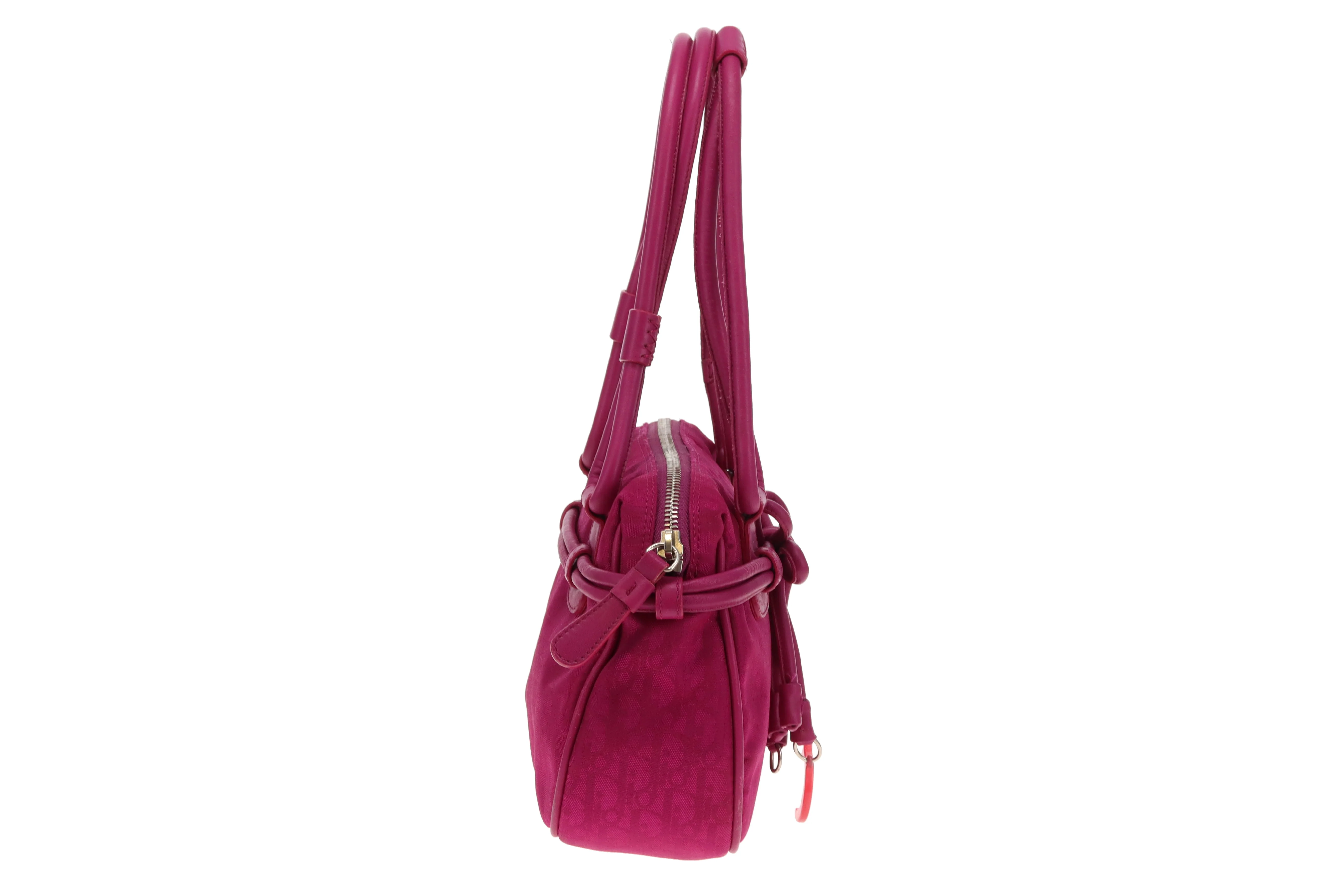 Dior Bow Bag Fuchsia Diorissimo 2008 - Image 4