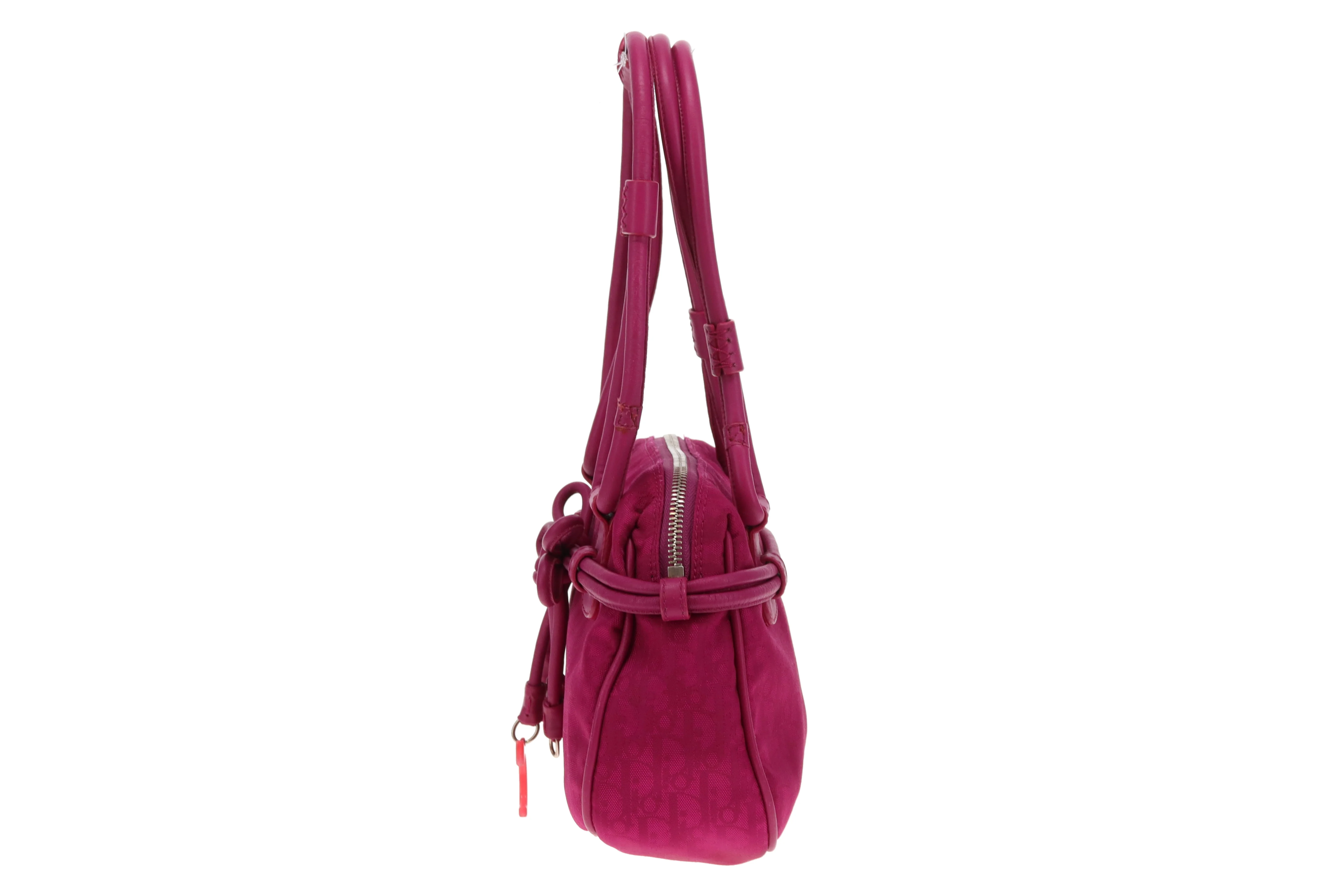 Dior Bow Bag Fuchsia Diorissimo 2008 - Image 6