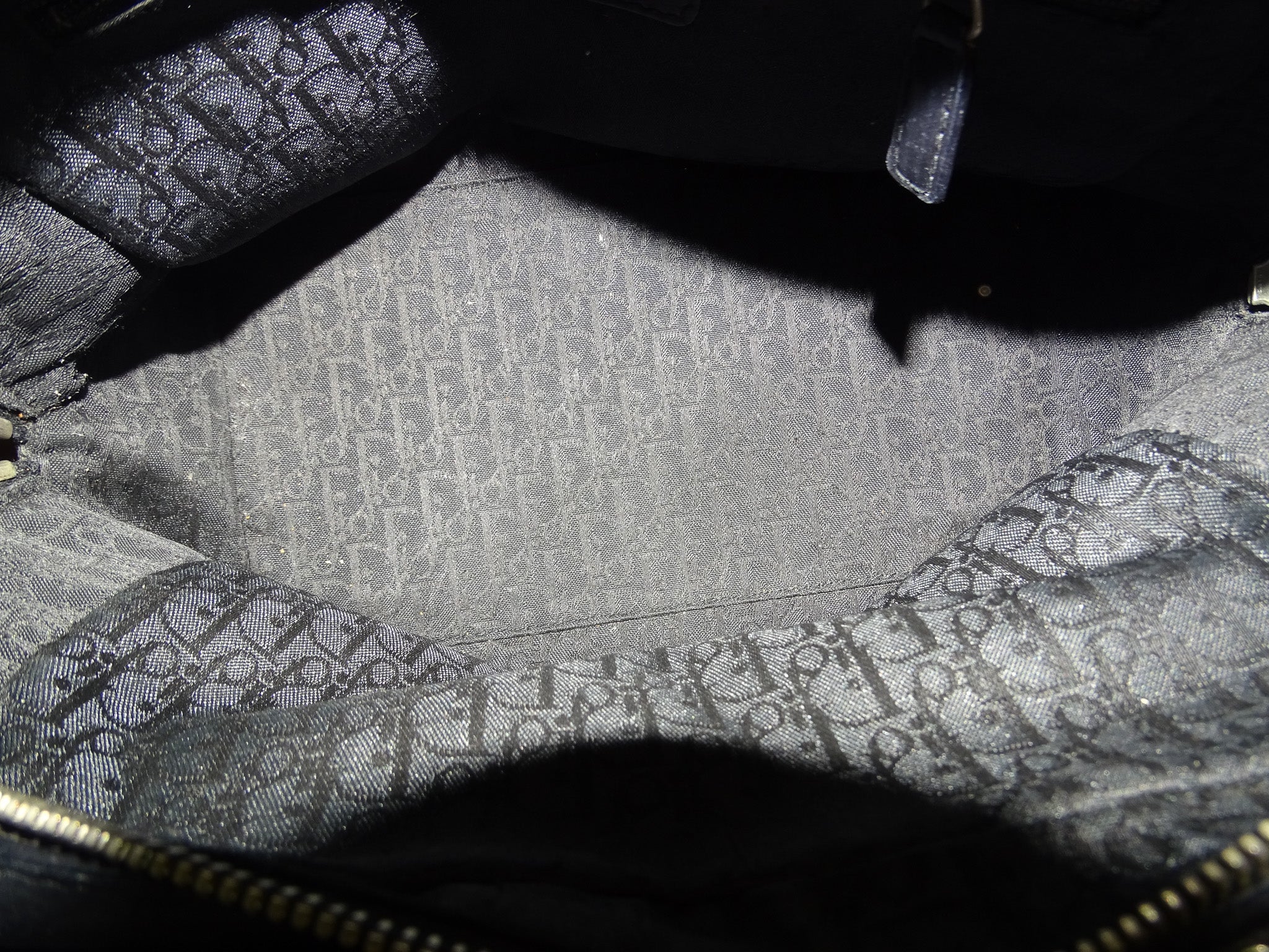 Dior Cannage Small Tote Black SHW 2004 - Image 11
