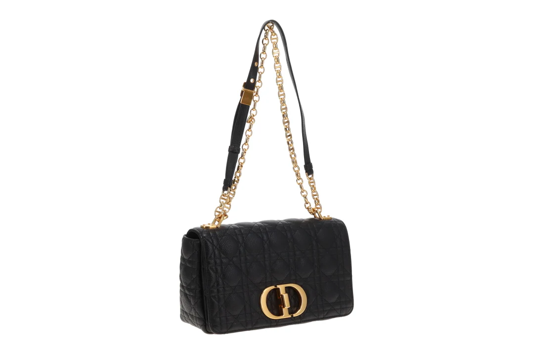 Dior Caro Medium Calfskin Black - Image 12