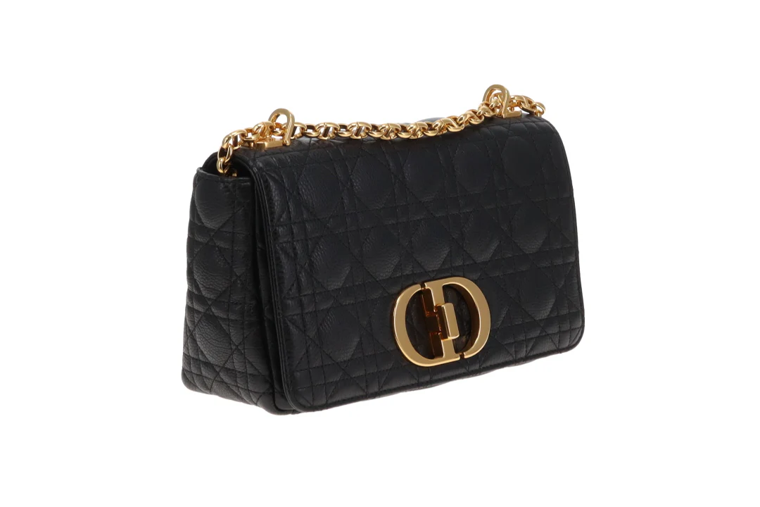 Dior Caro Medium Calfskin Black - Image 2