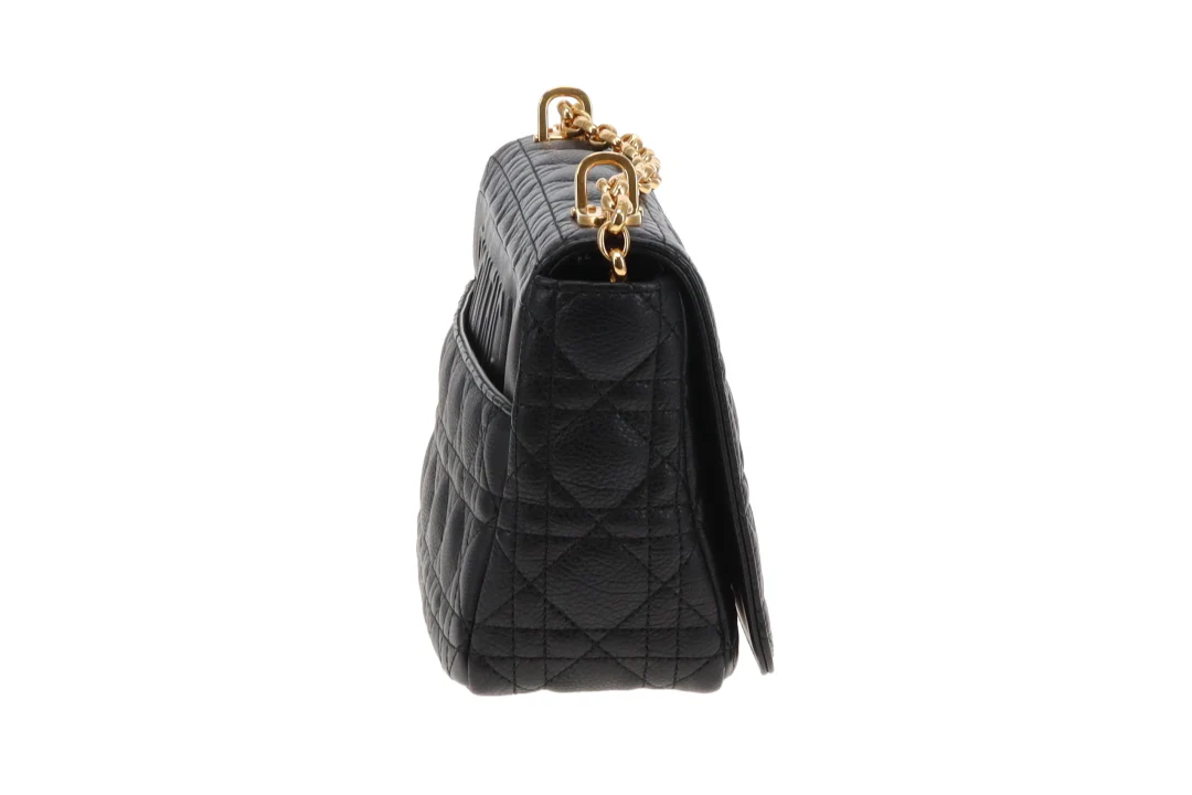 Dior Caro Medium Calfskin Black - Image 3